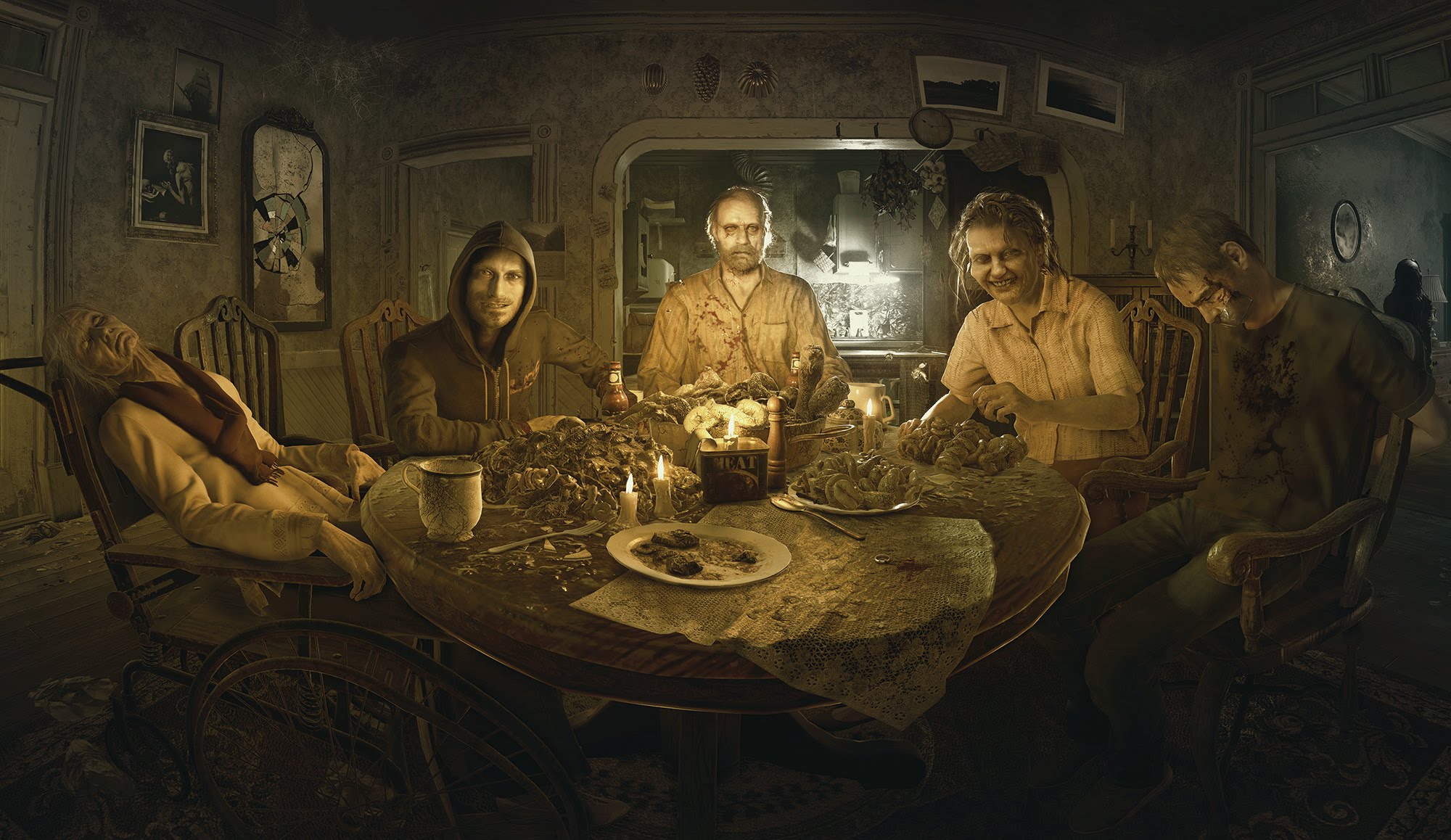 Resident Evil 7 Biohazard семья Бейкер