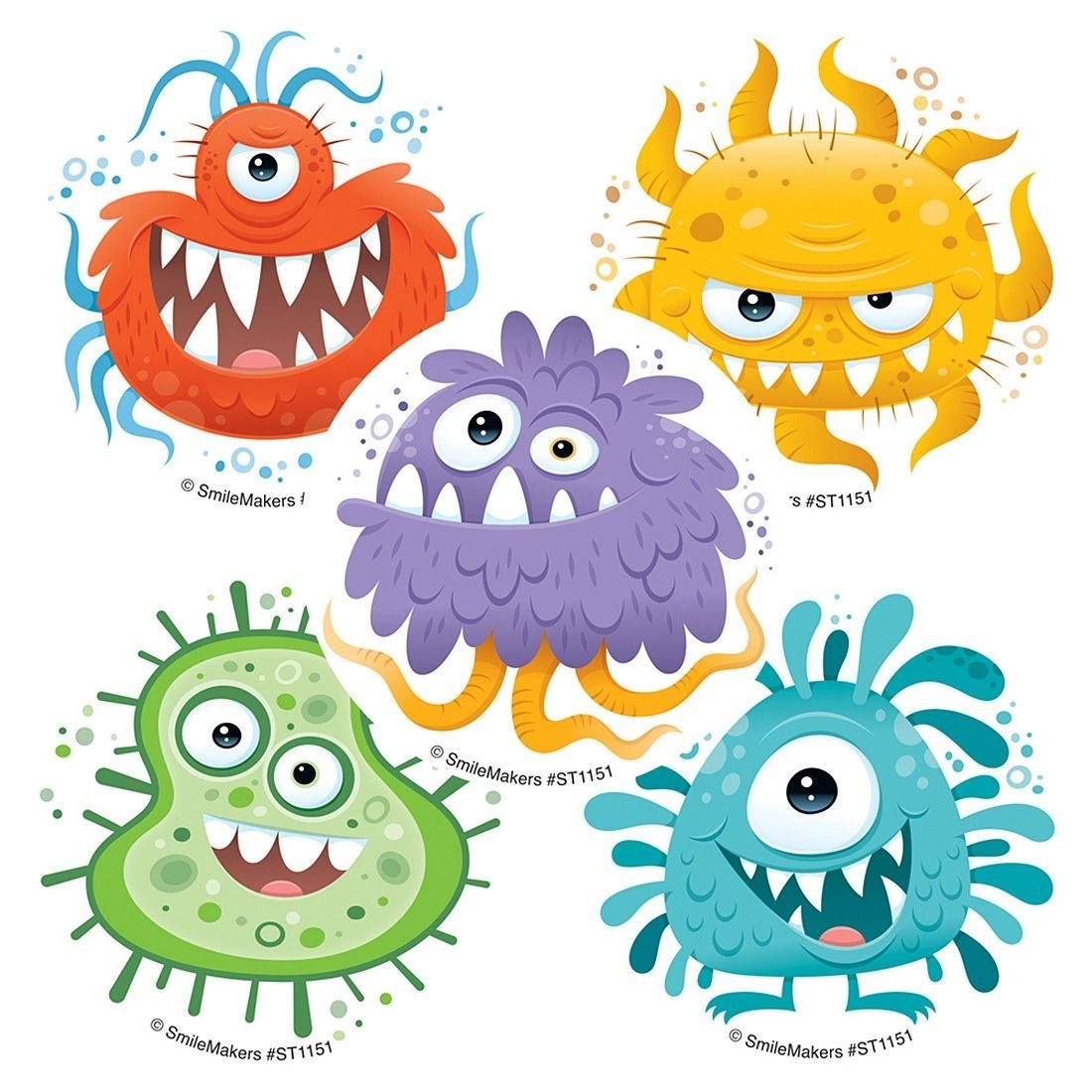Веселые микробы