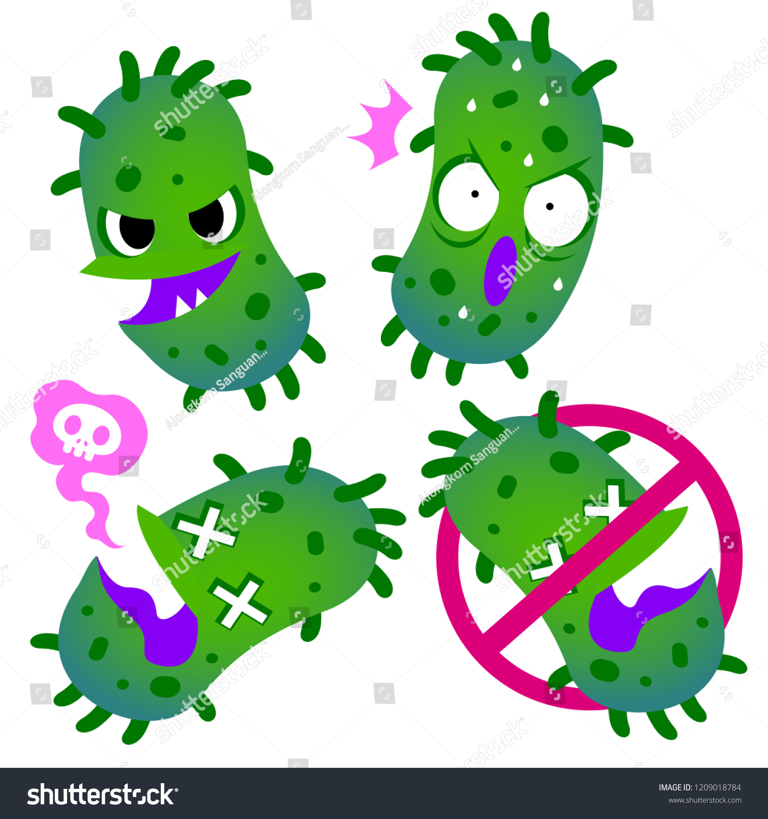 Детям о вирусах и микробах