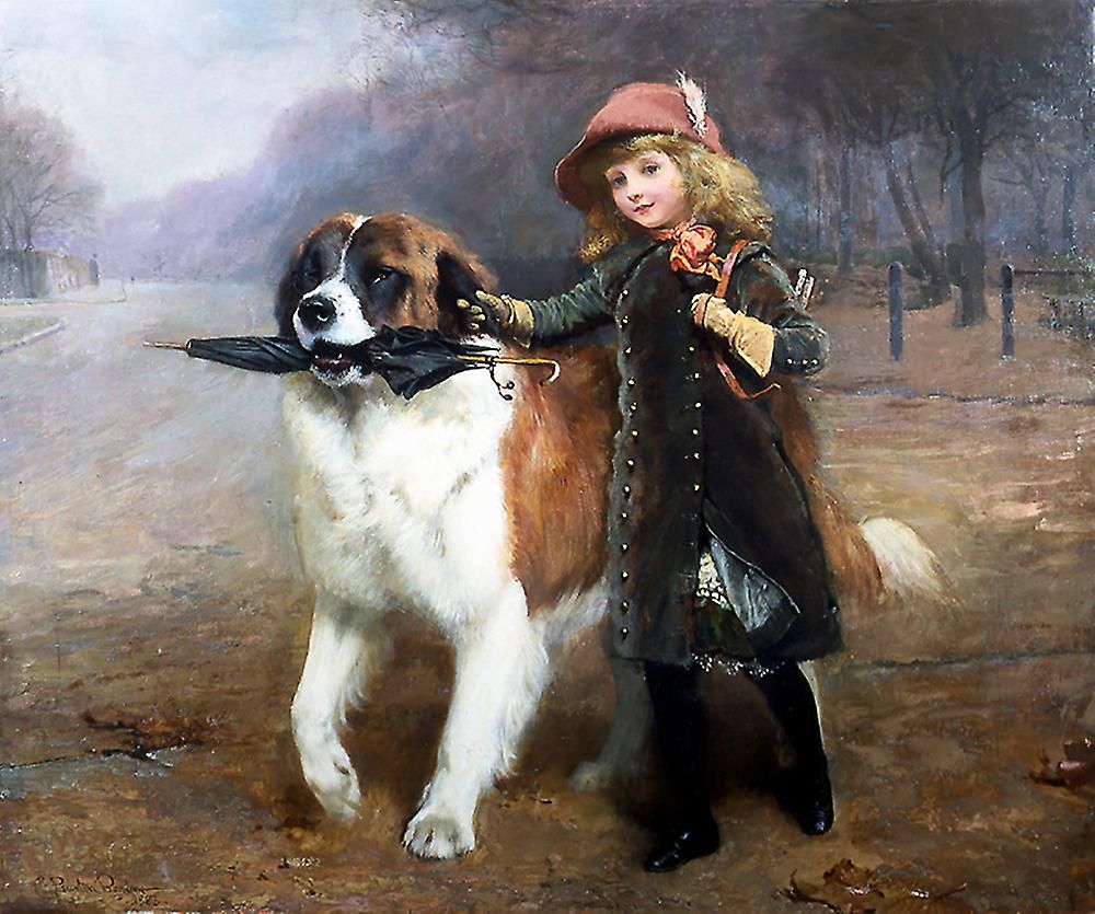 Чарльз Бартон барбер (Charles Burton Barber) — английский художник 19 века.