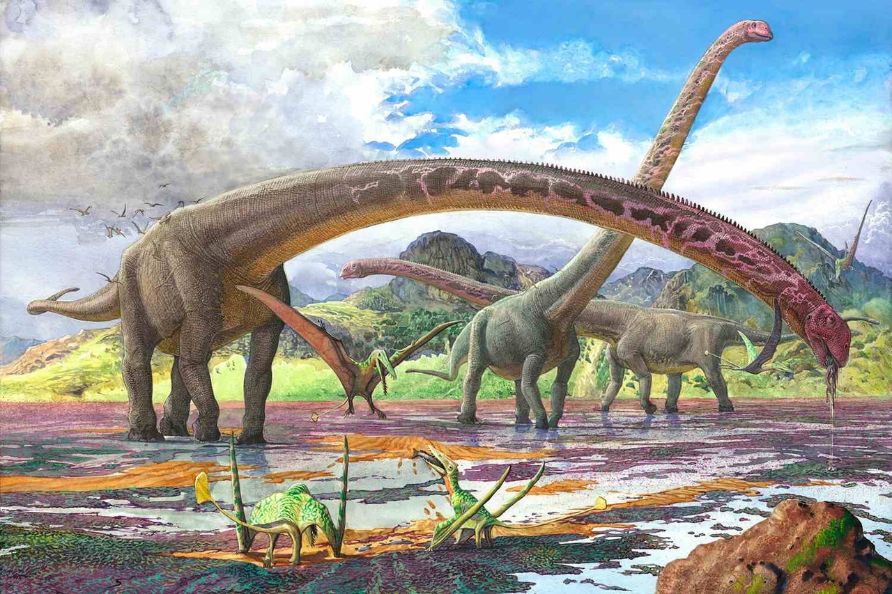 Маменчизавр динозавр