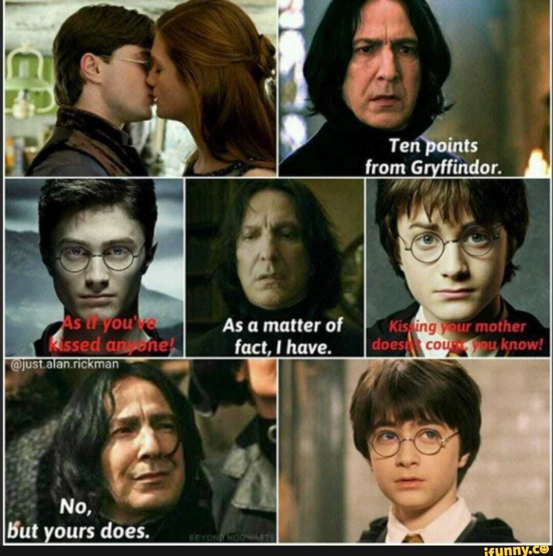 Мемы на тему Гарри Поттера