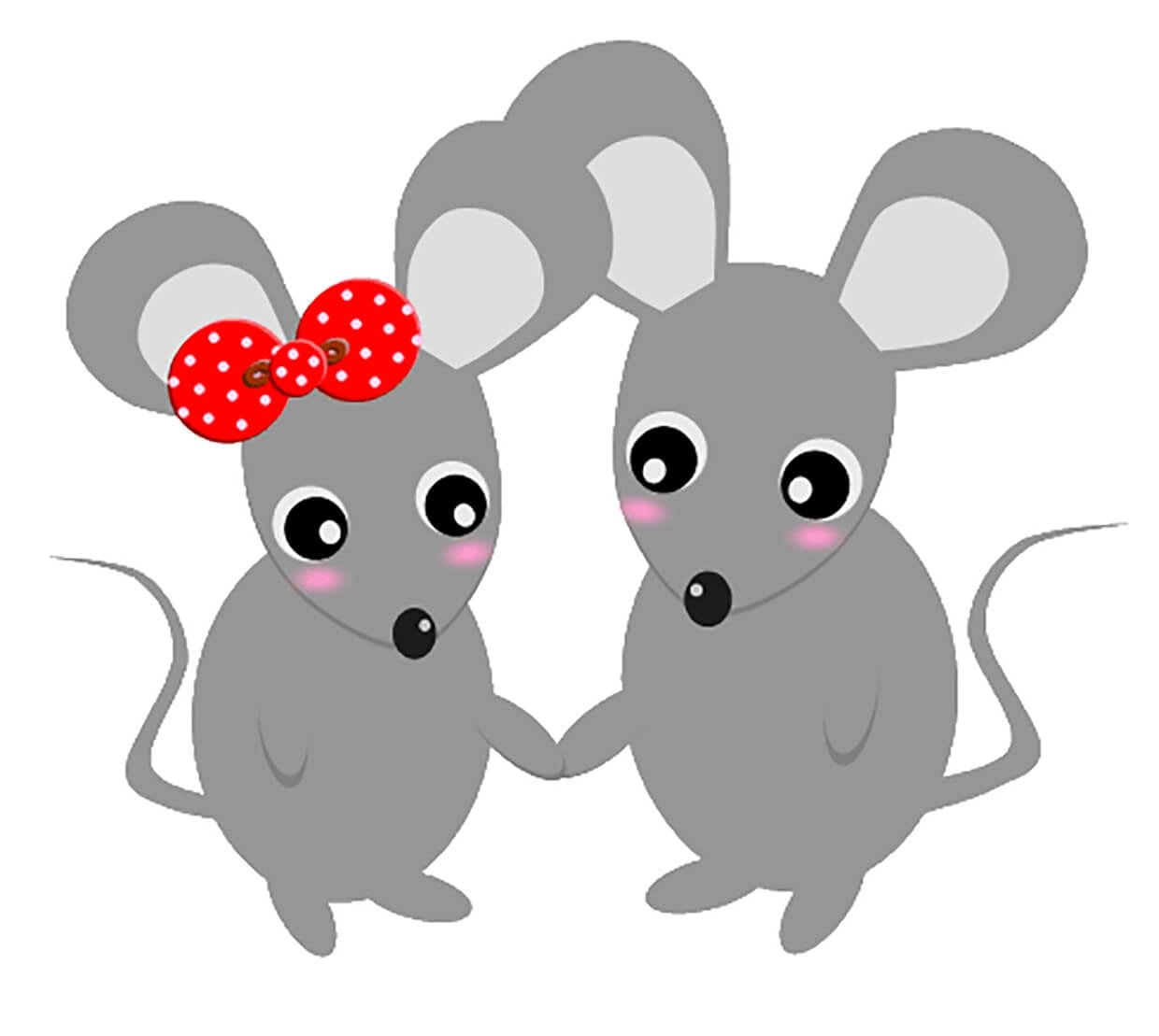 Два мышонка