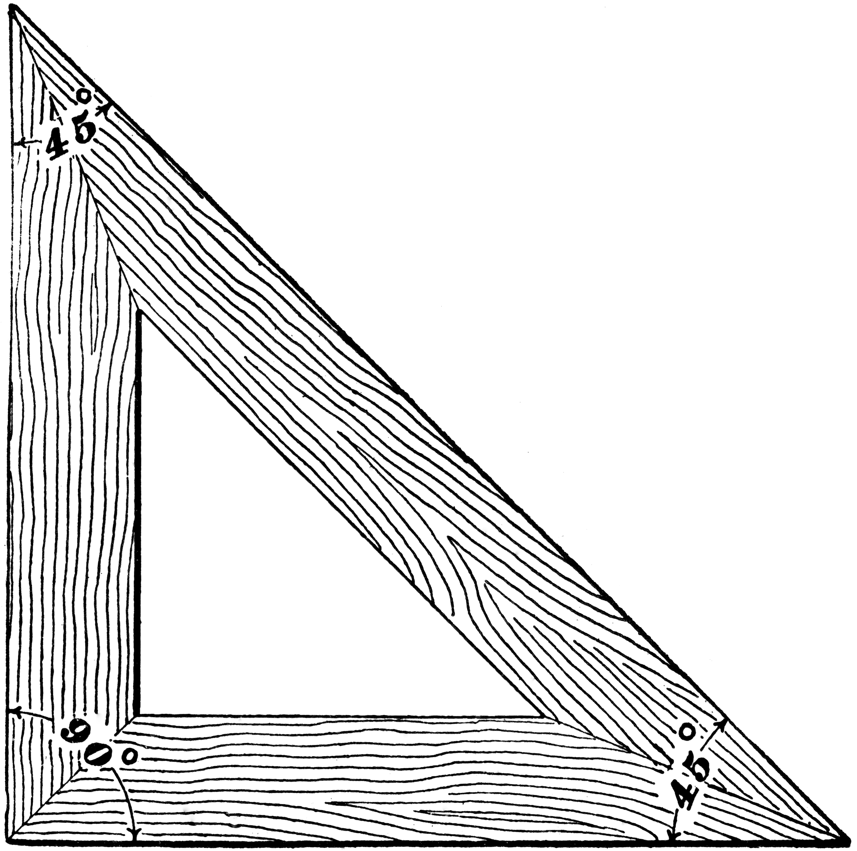 Треугольник зарисовка