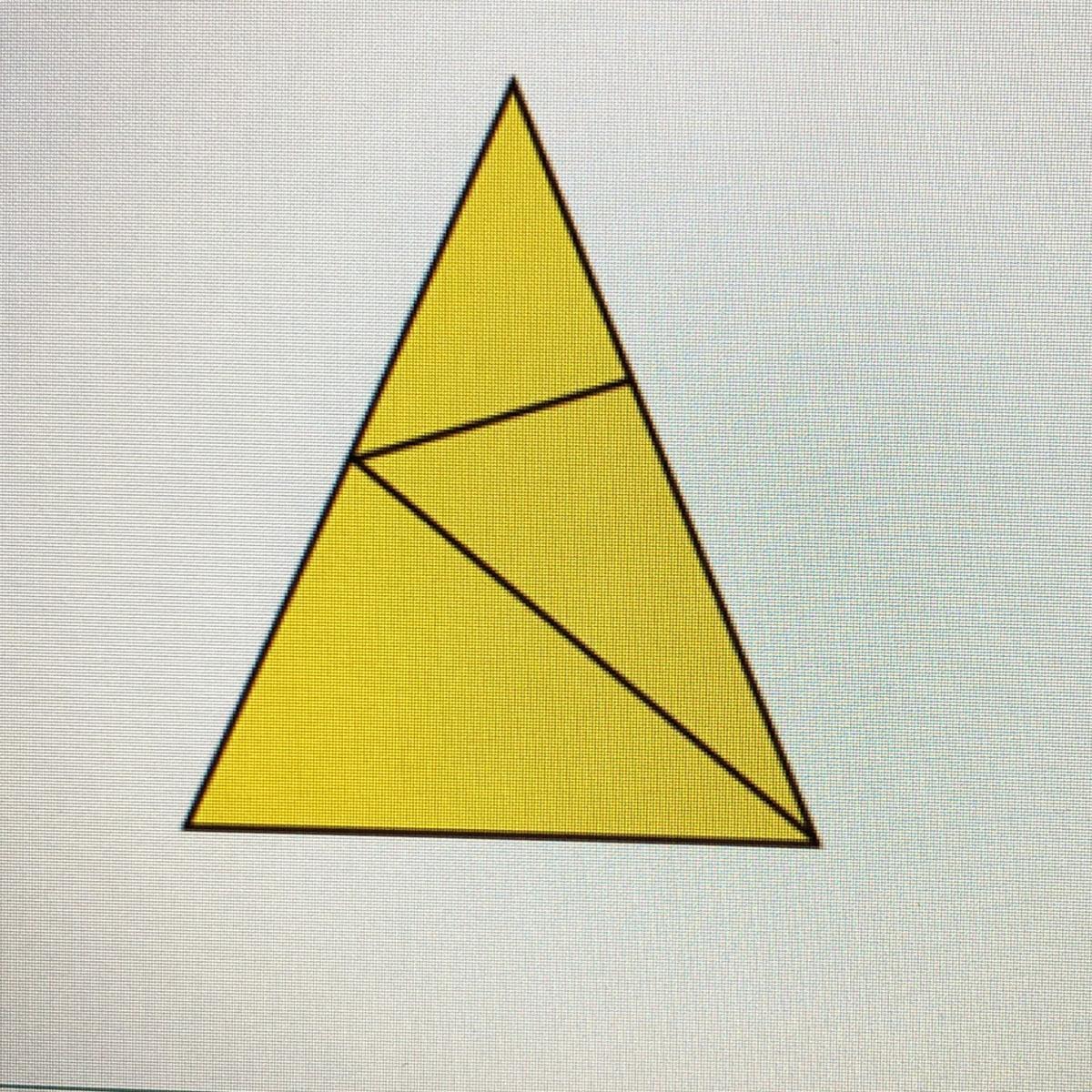 Фигура из трех треугольников