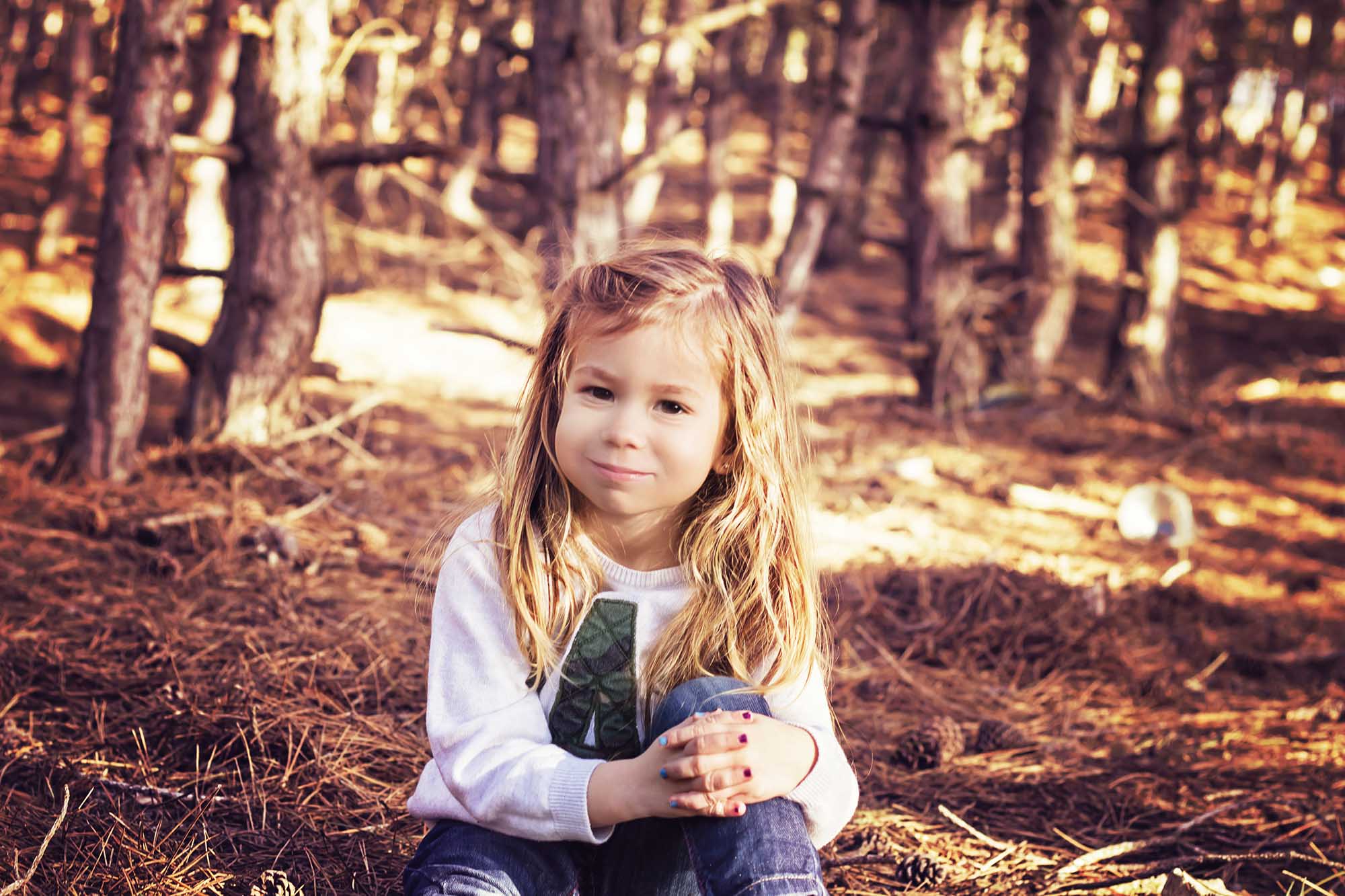 Фотоконкурс девочка в лесу