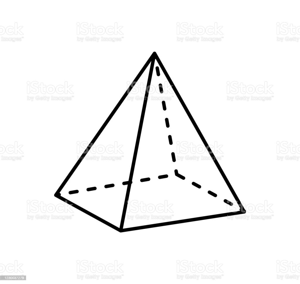 Прямоугольная пирамида Геометрическая фигура