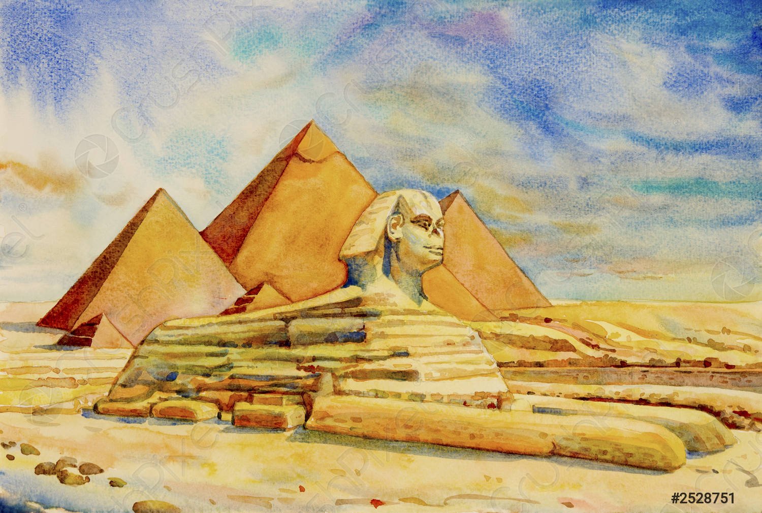 Картины маслом сфинкс пирамиды Египет