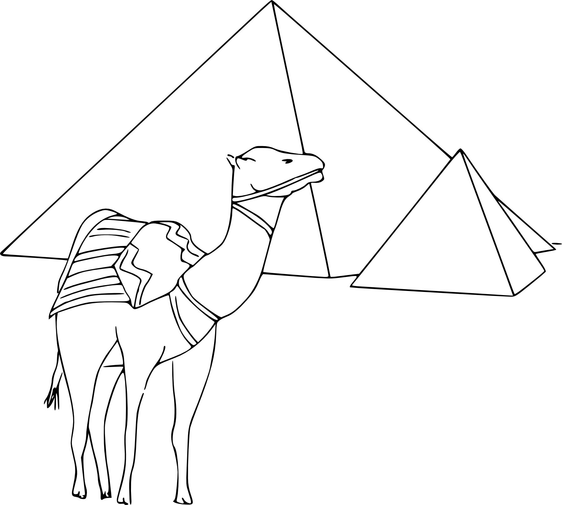 Пирамида Хеопса рисунок карандашом