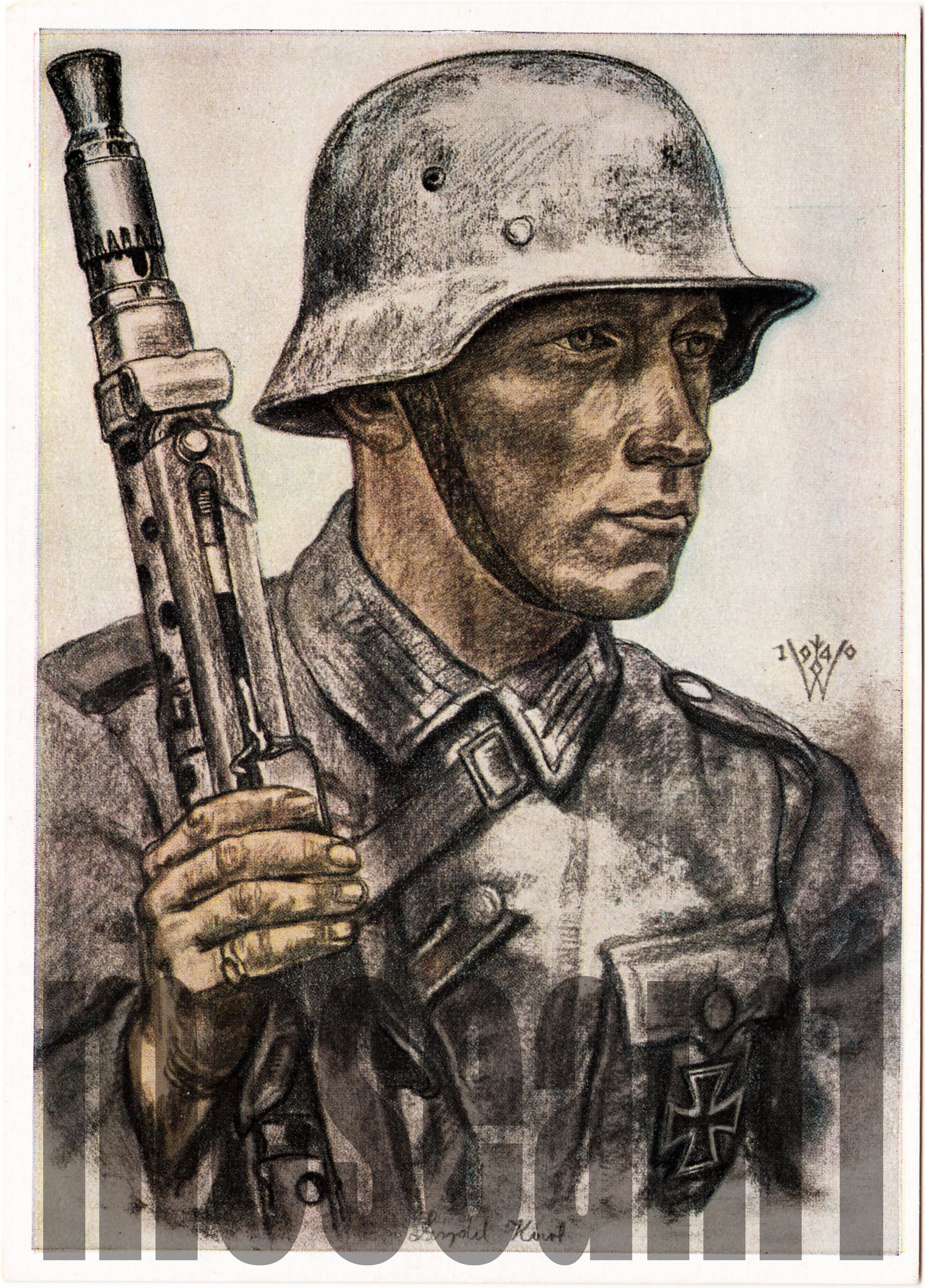 Wehrmacht Германия рисунки