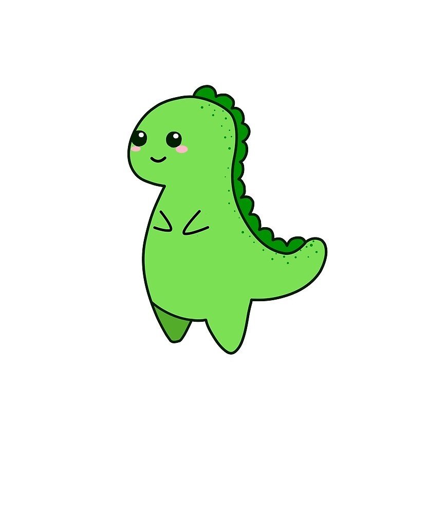 Зеленый Динозаврик