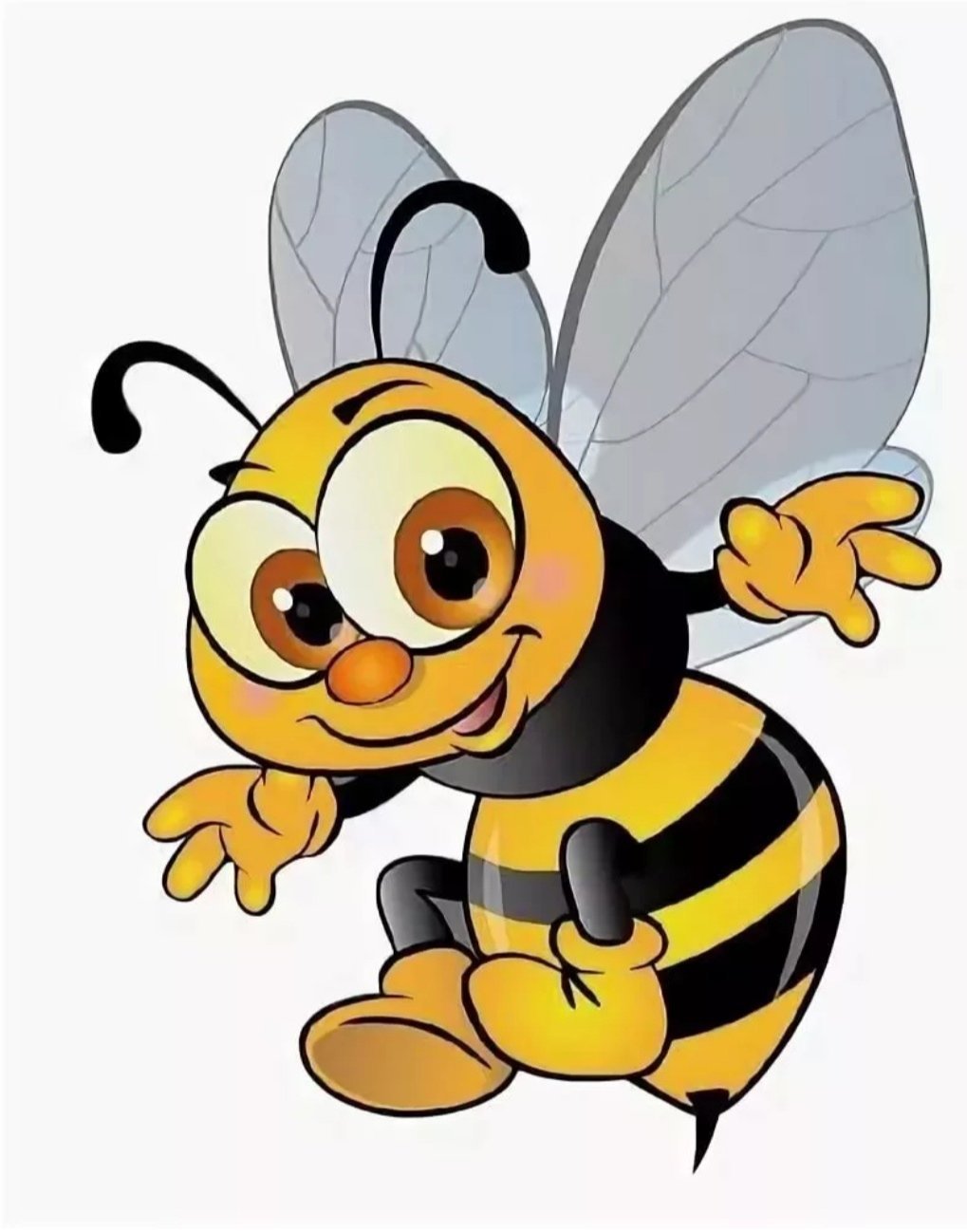 Пчела мультяшный
