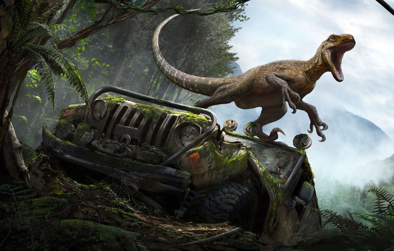 Динозавры мир Юрского периода