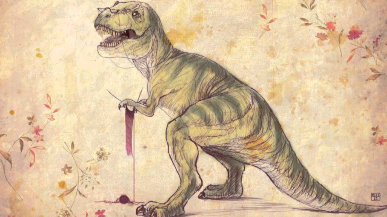 Тираннозавр рекс смешной