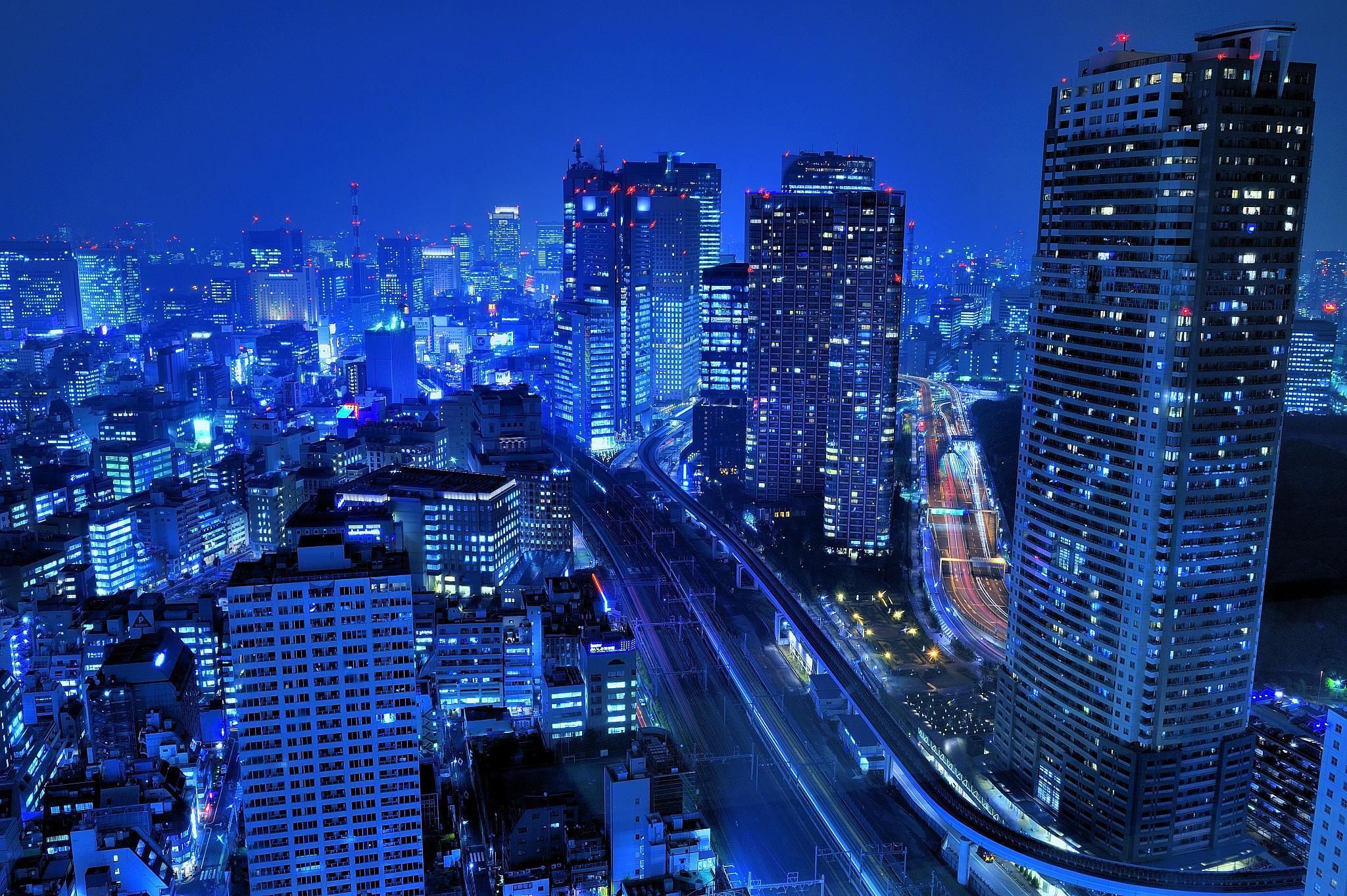 Токио вид с небоскреба