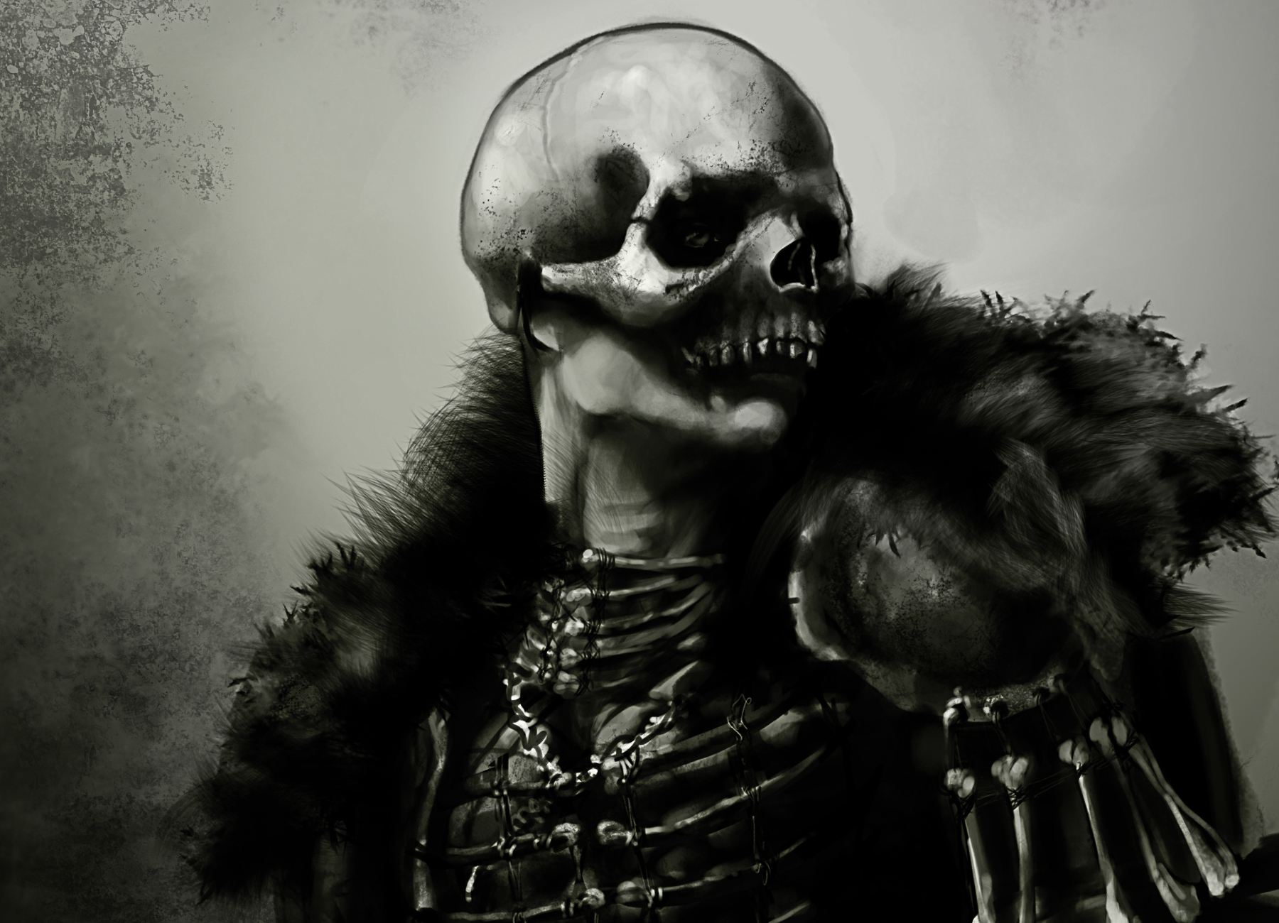 Черный скелет