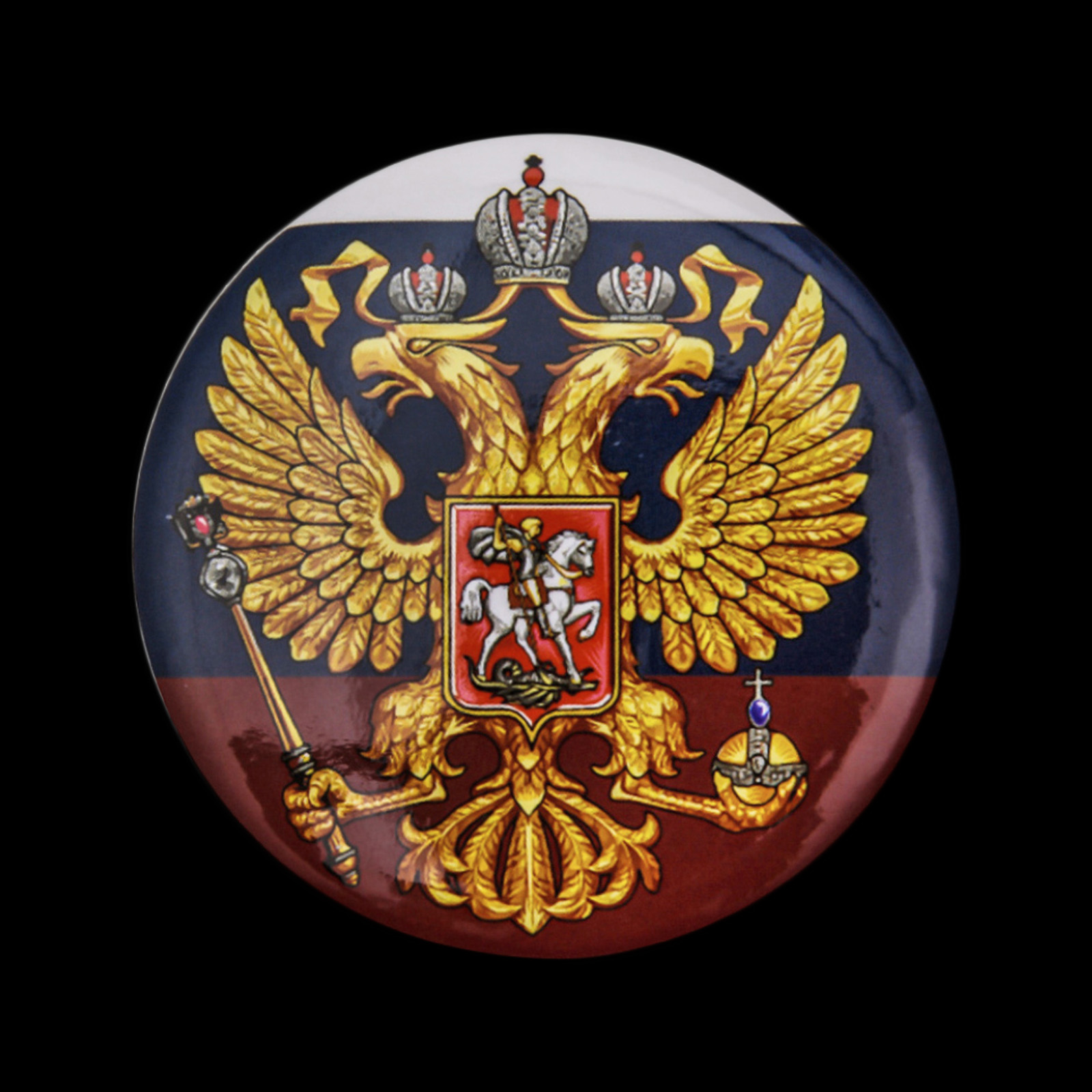 Значок герб России