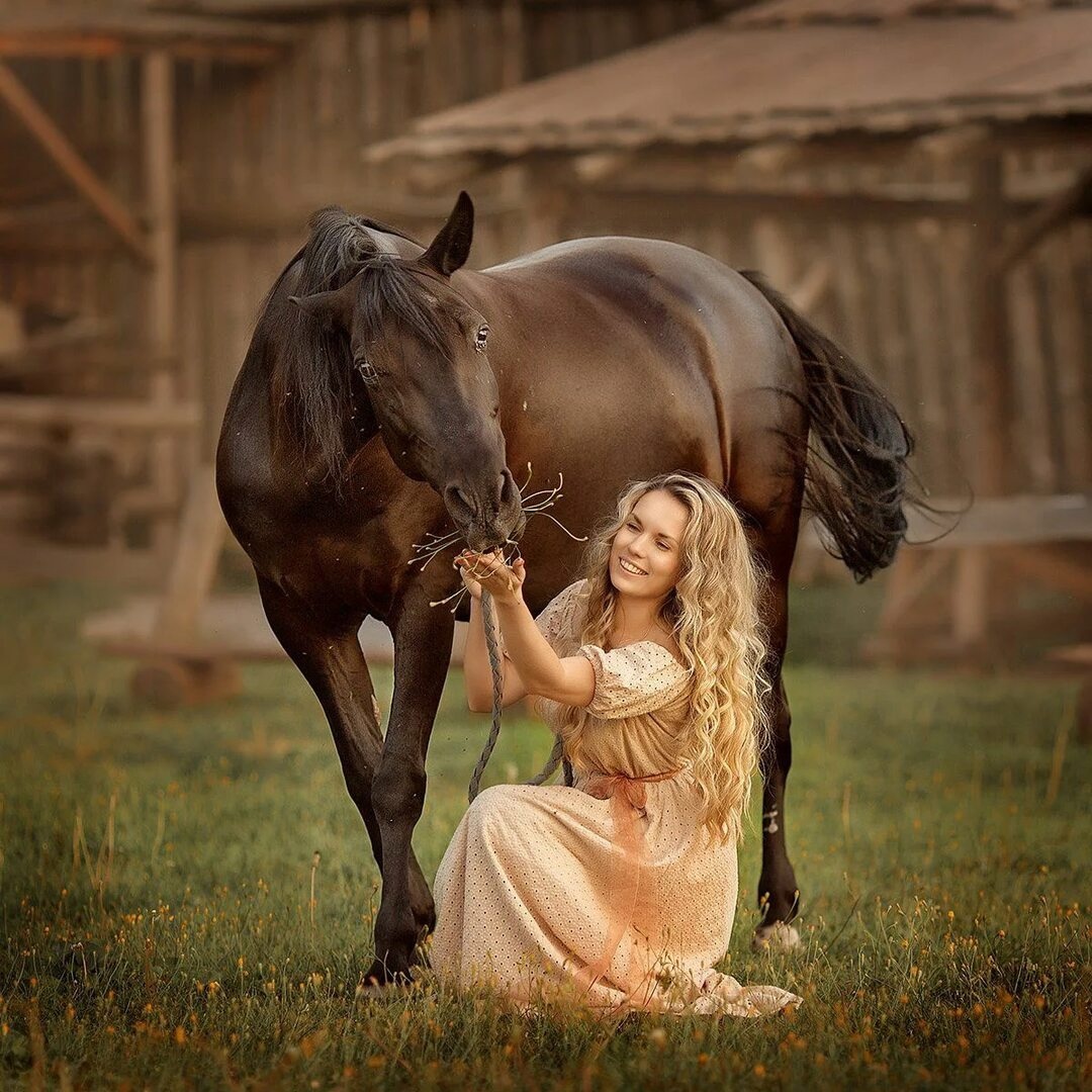 Фотосессия с лошадкой