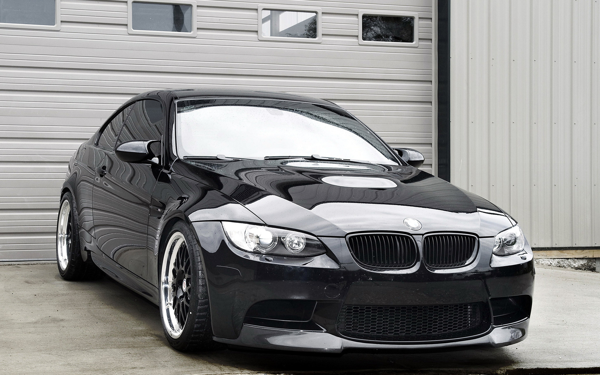 BMW m3 e92 Black 4k