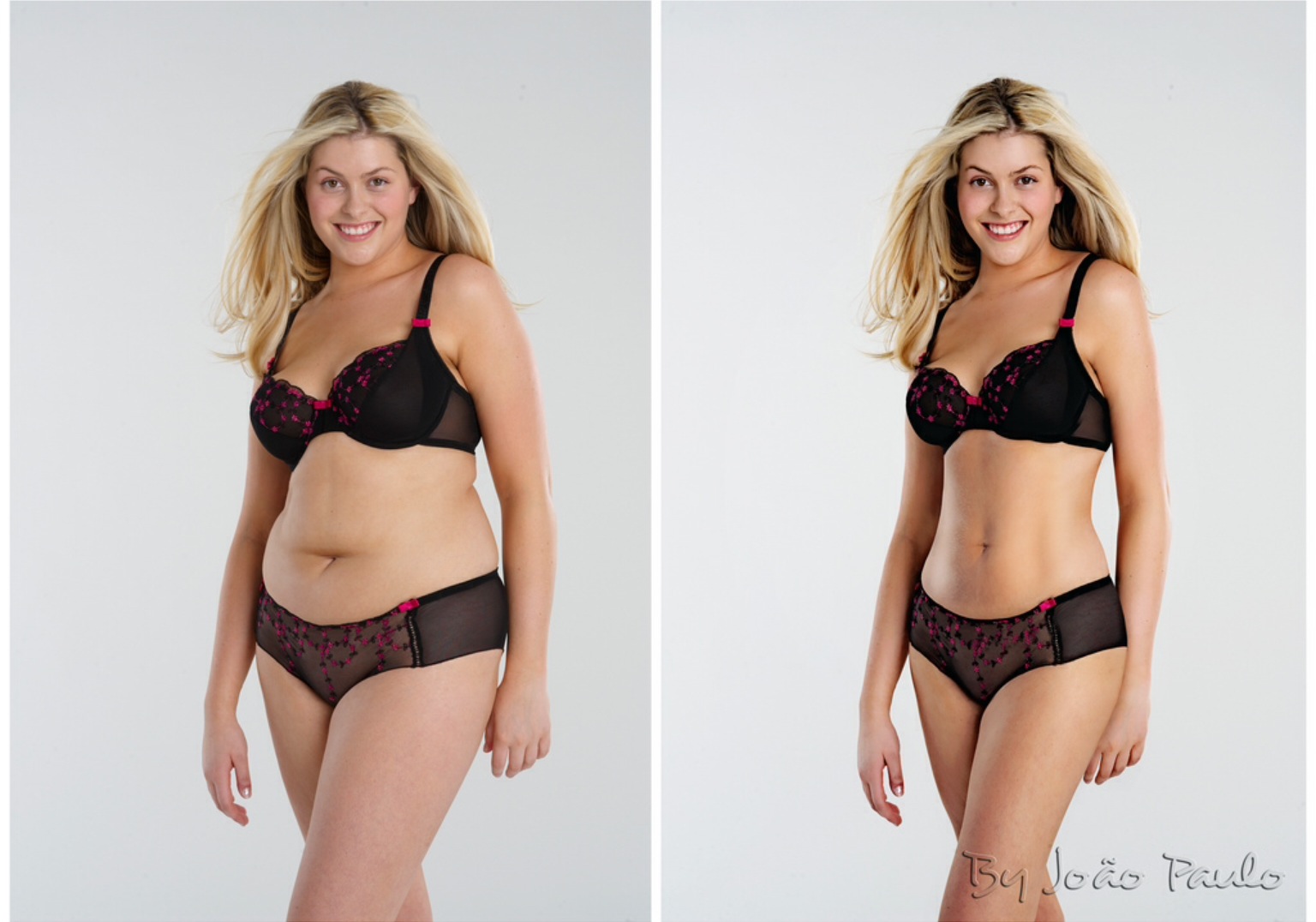 Толстые модели женщины до и после