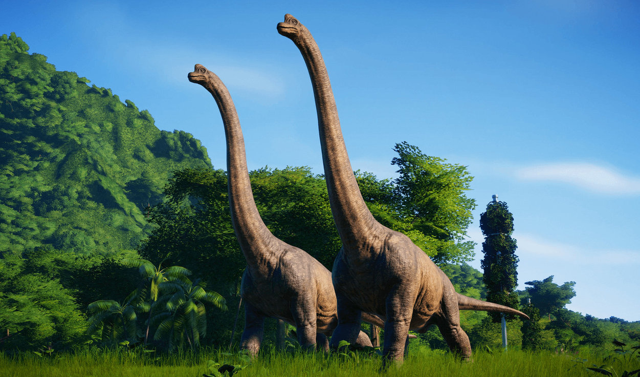 Jurassic World Evolution Брахиозавр