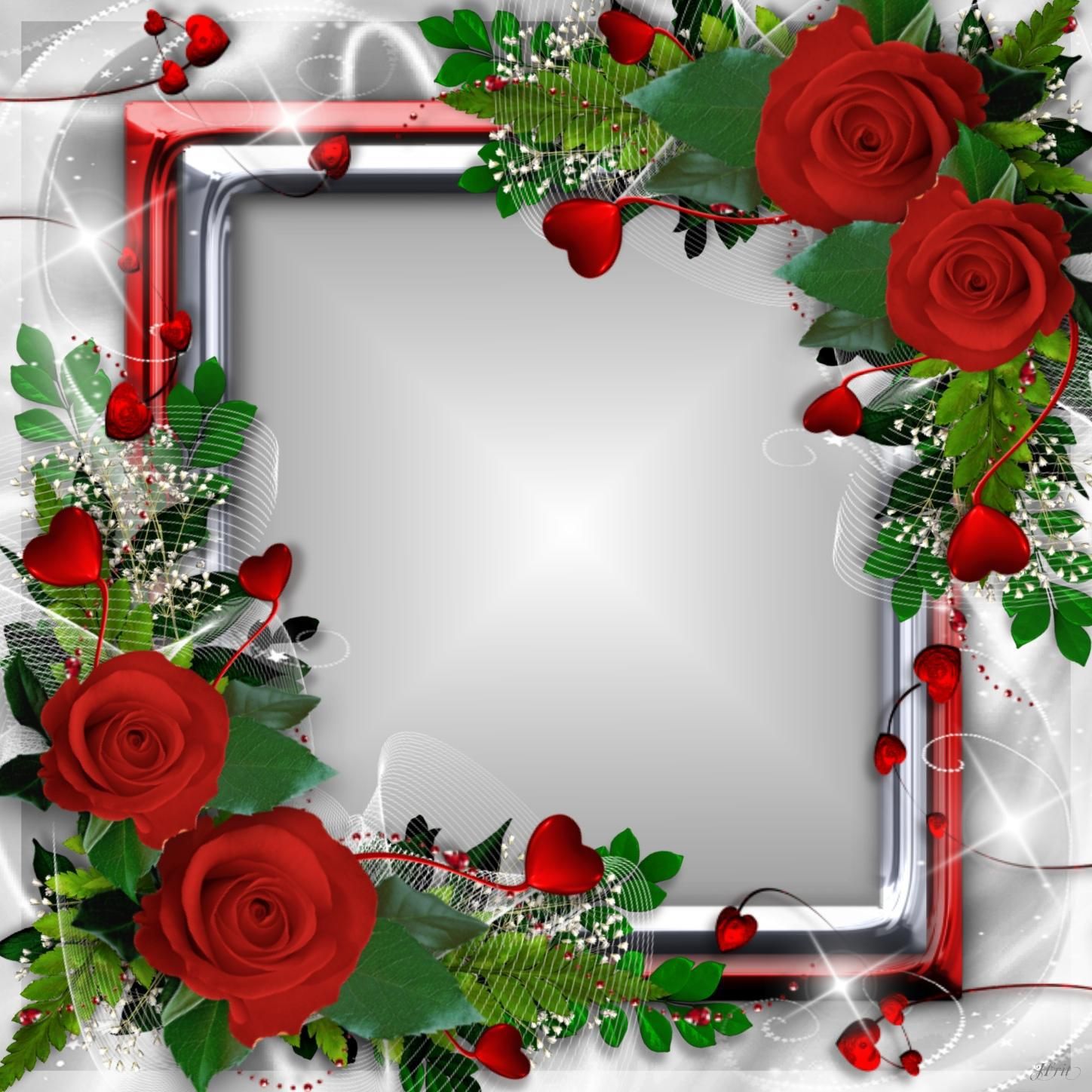 Рамка для фотошопа розы