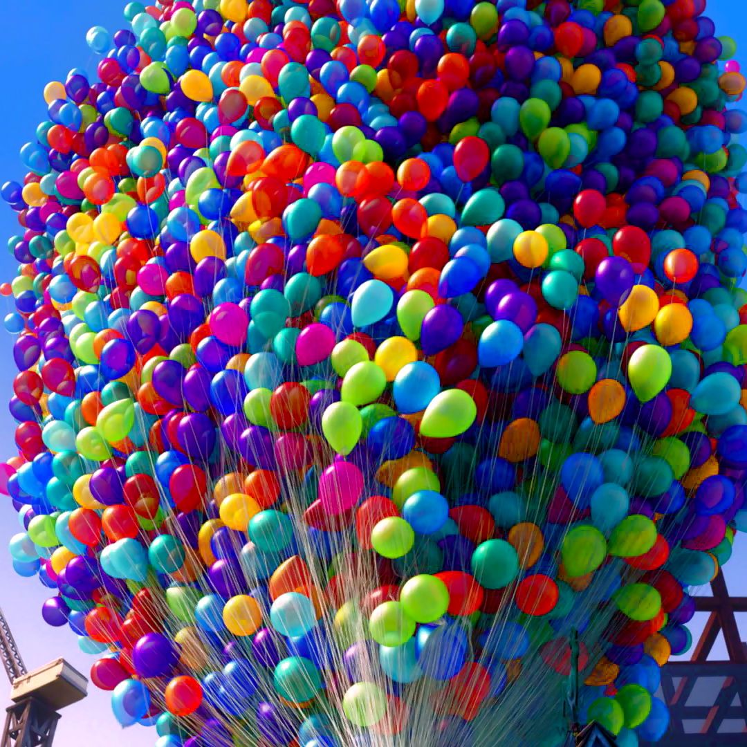 Яркие воздушные шары