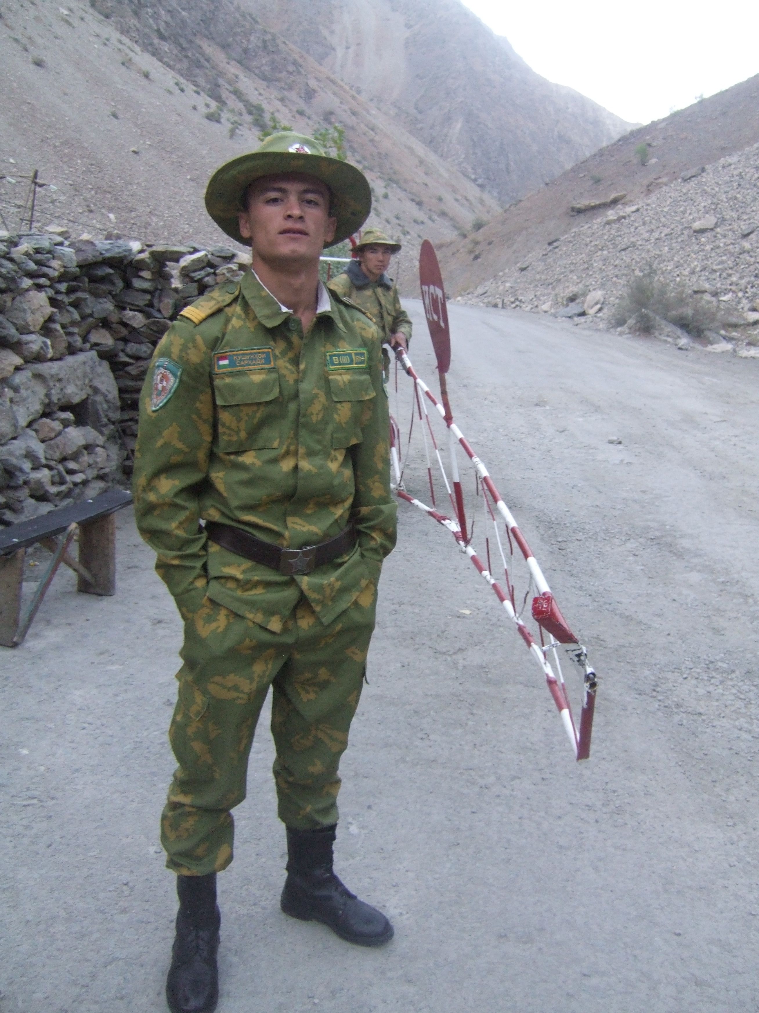 Таджик в военной форме