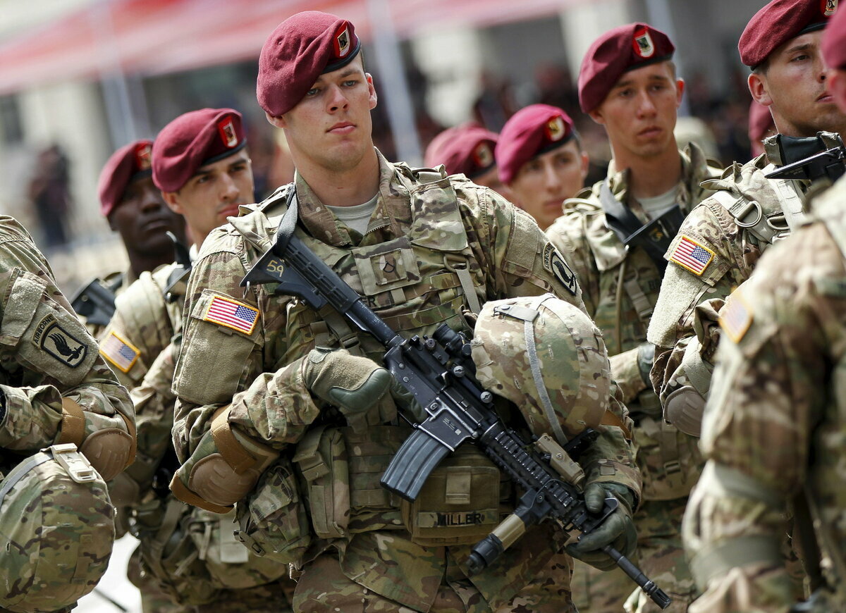 Солдаты армии США