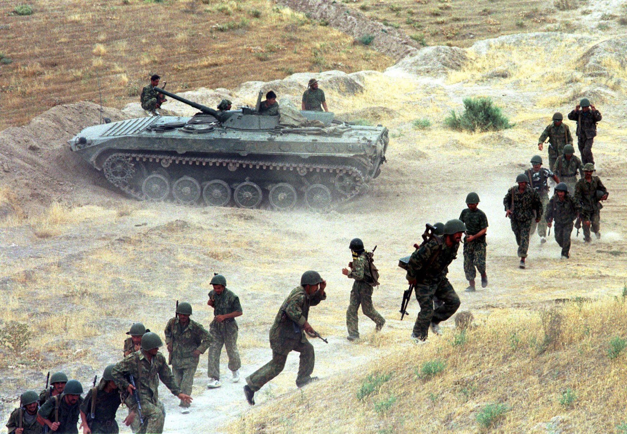 Гражданская война Душанбе 1992