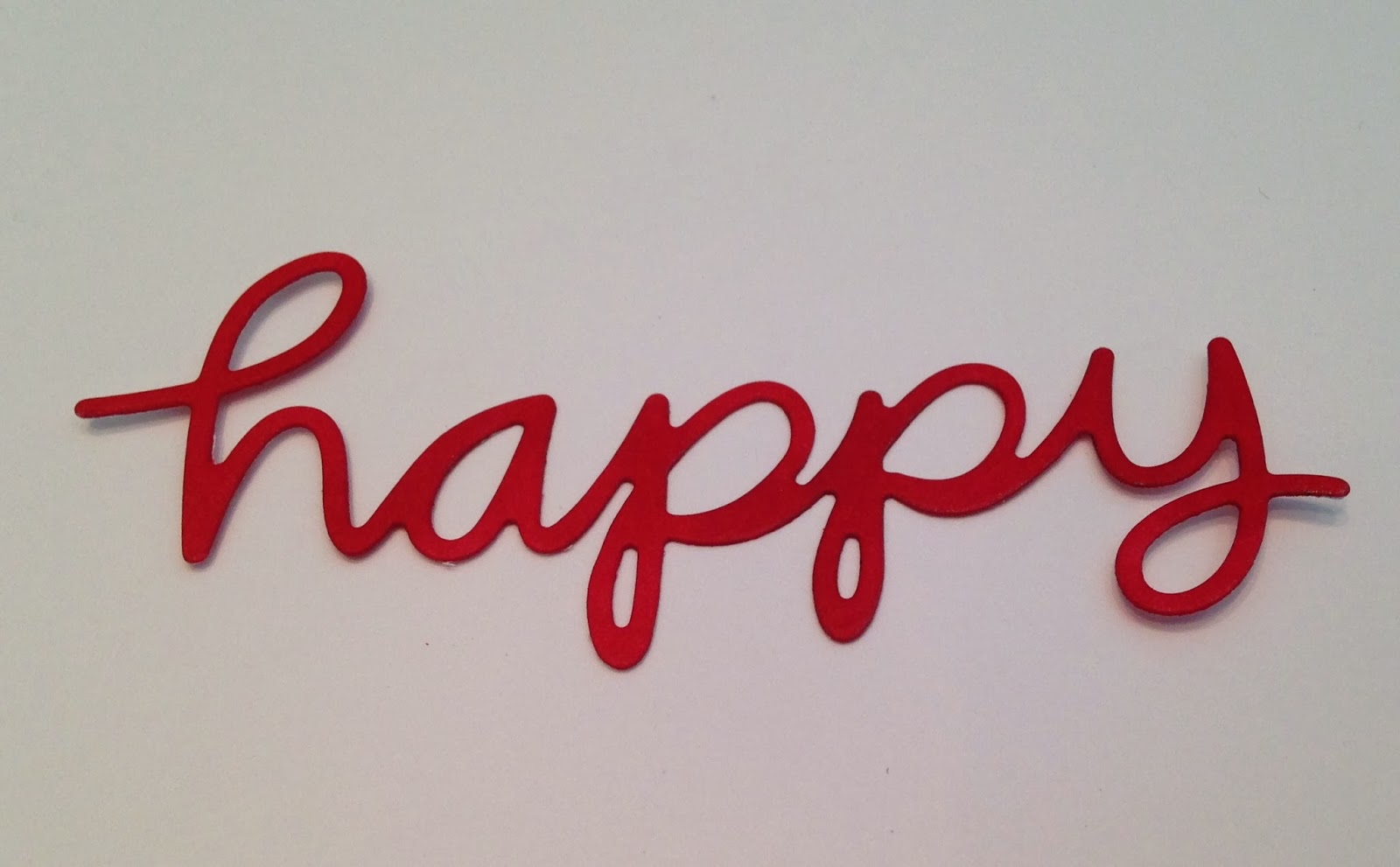 Happiness красивым шрифтом