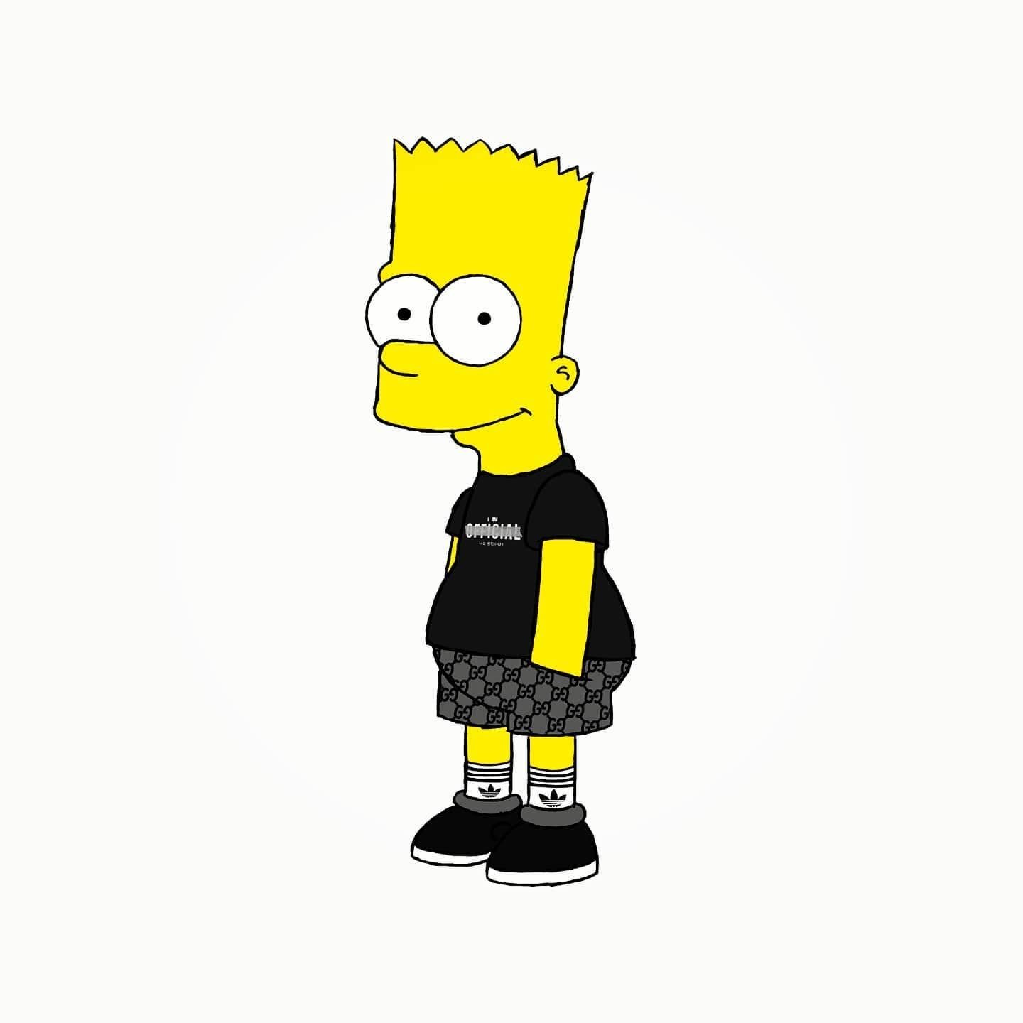 Барт симпсон анфас