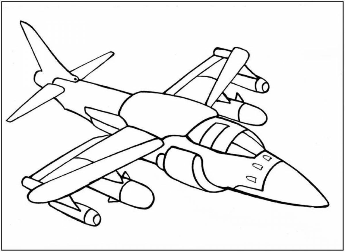 Раскраски для мальчиков самолеты военные
