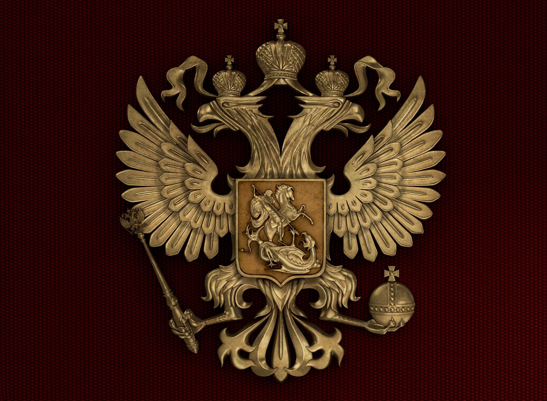 Герб России фото высокого качества