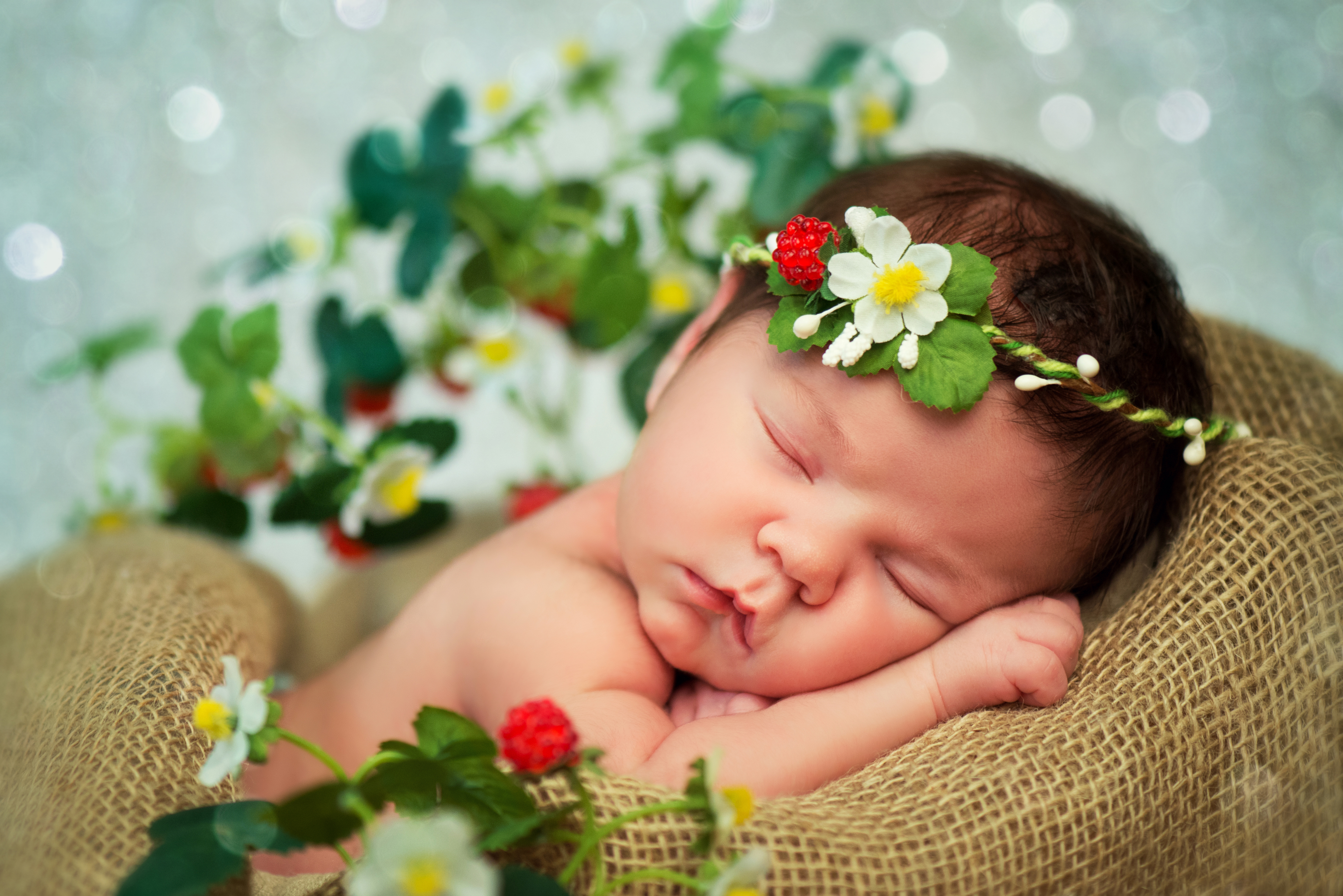 Красивые фотосессии новорожденных детей