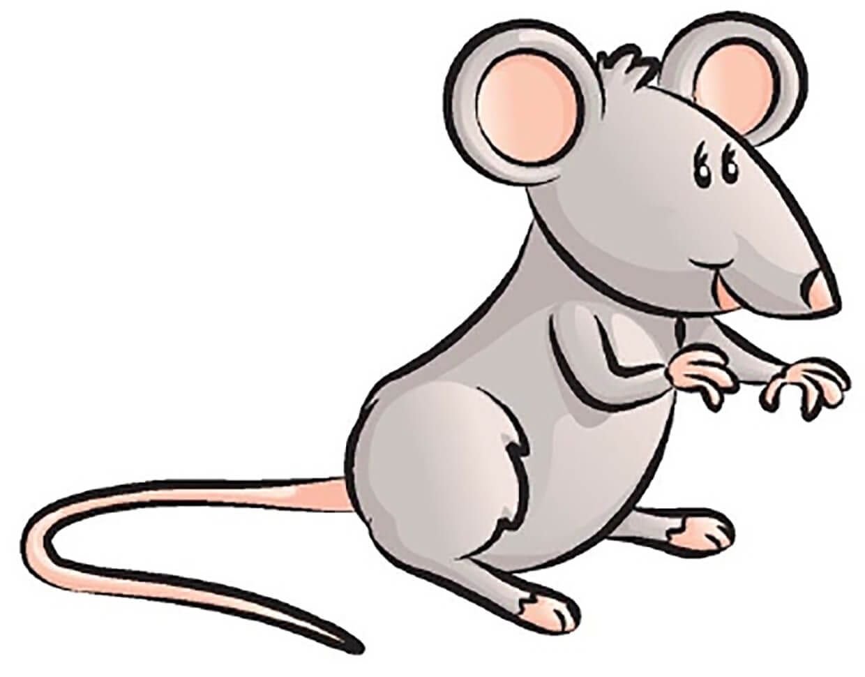 Мышка мультяшная