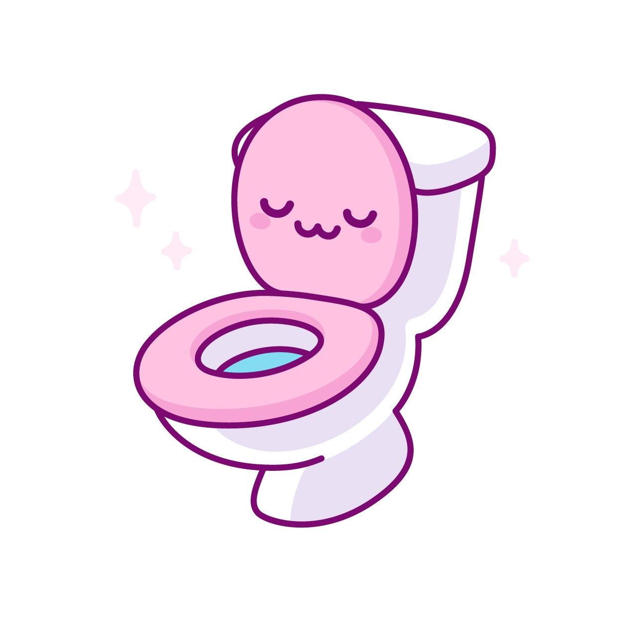 Туалет cartoon