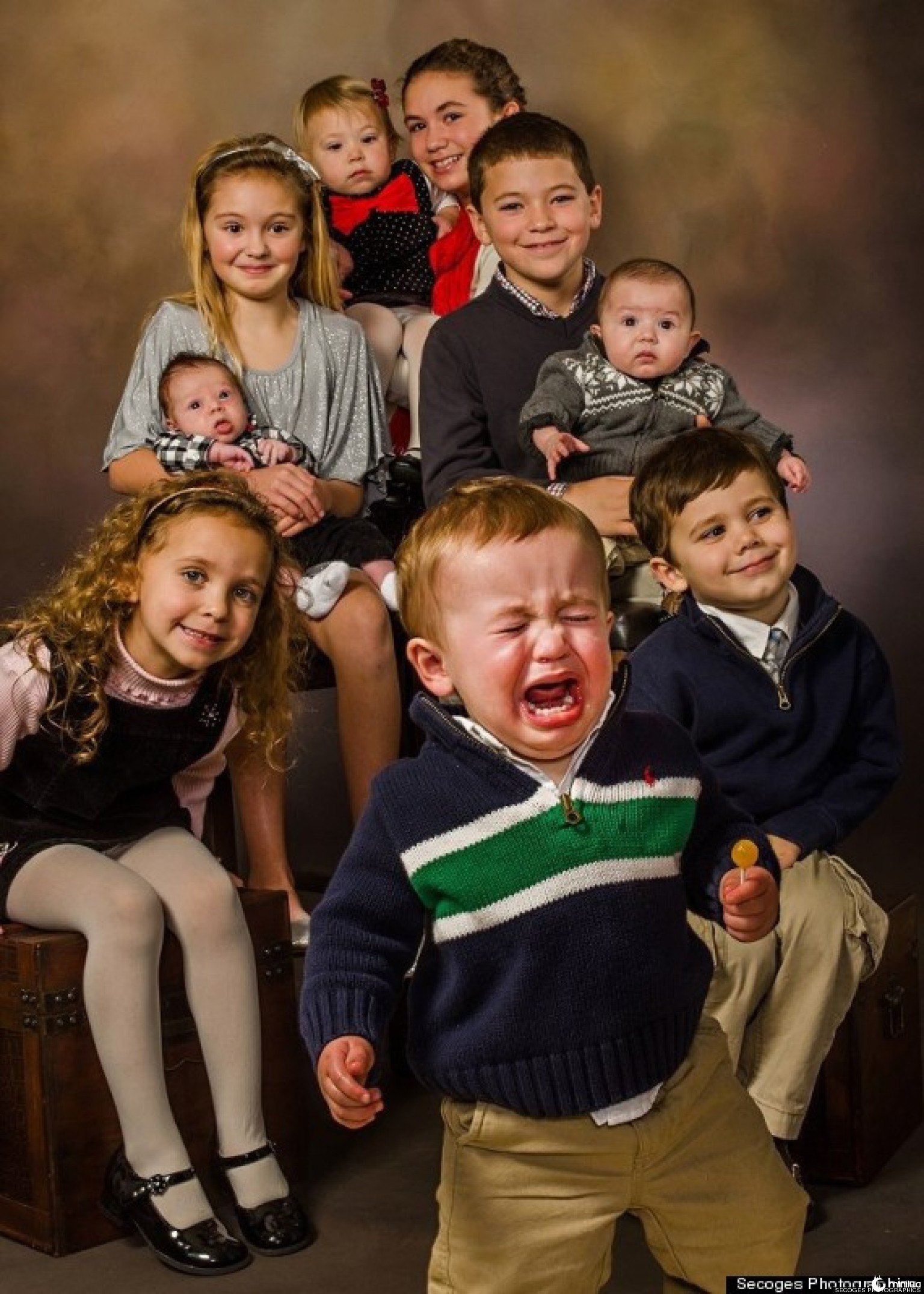 Смешные семейные фотосессии