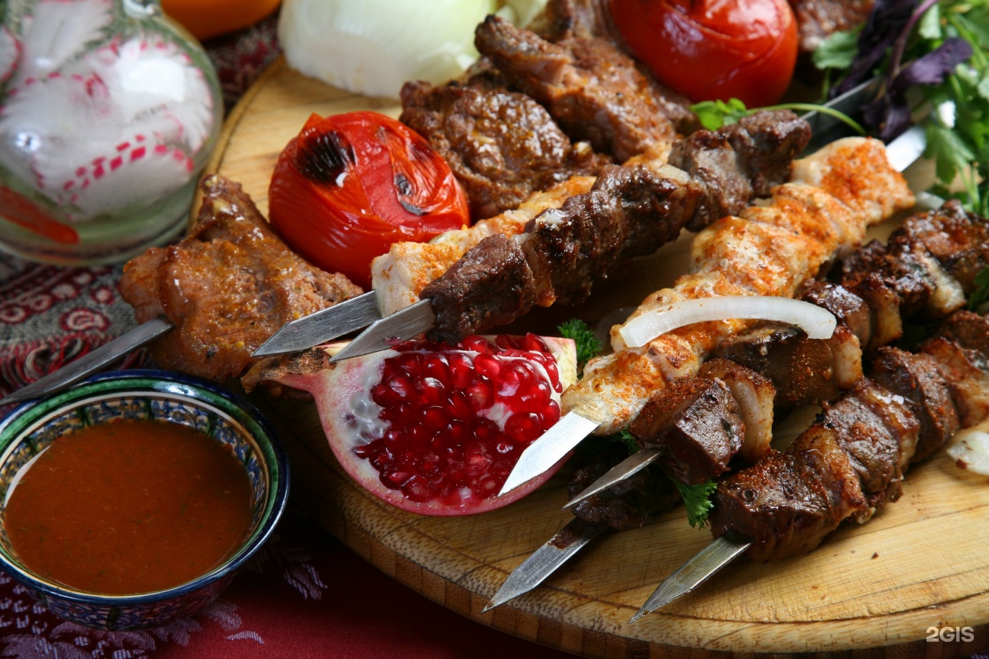Узбекский люля кебаб шашлык
