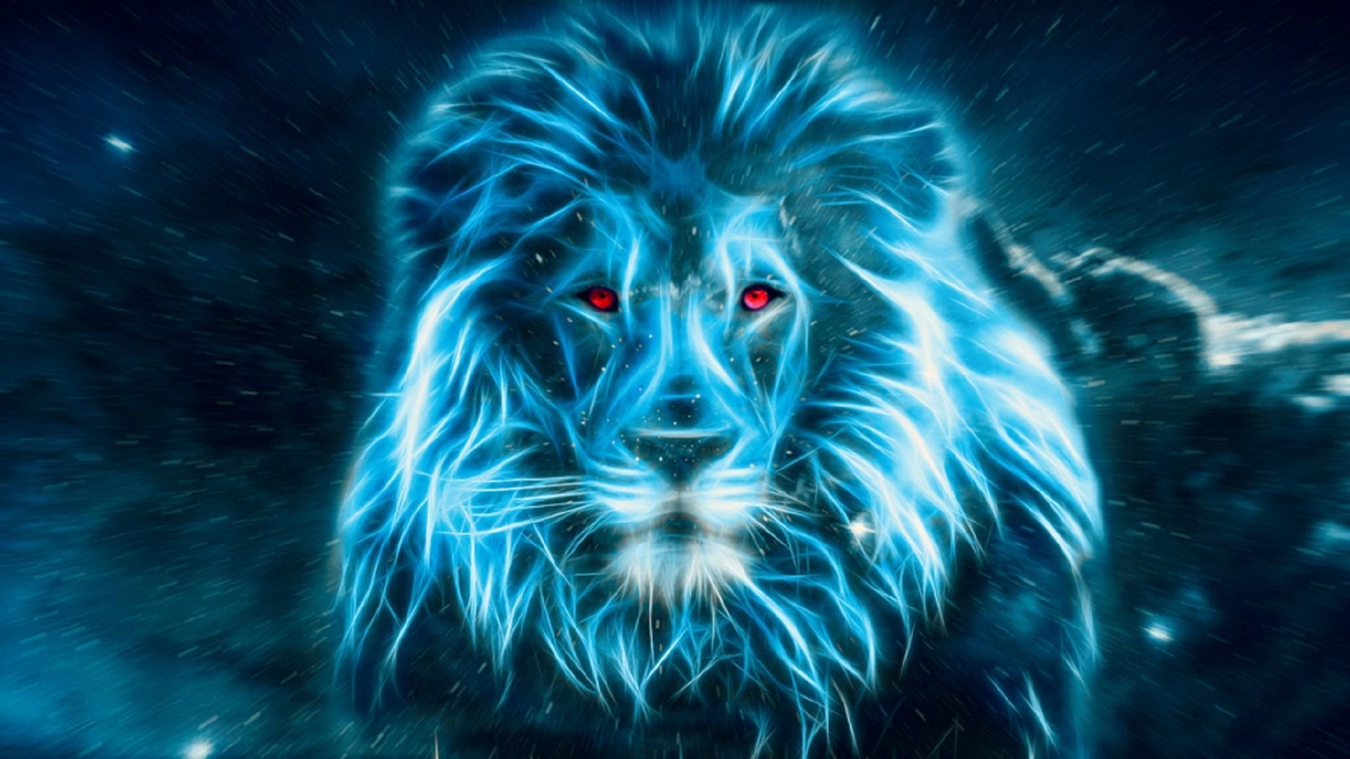 Неоновый Лев
