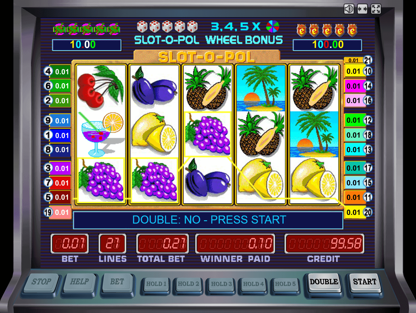 Игровые автоматы онлайн Slot o Pol