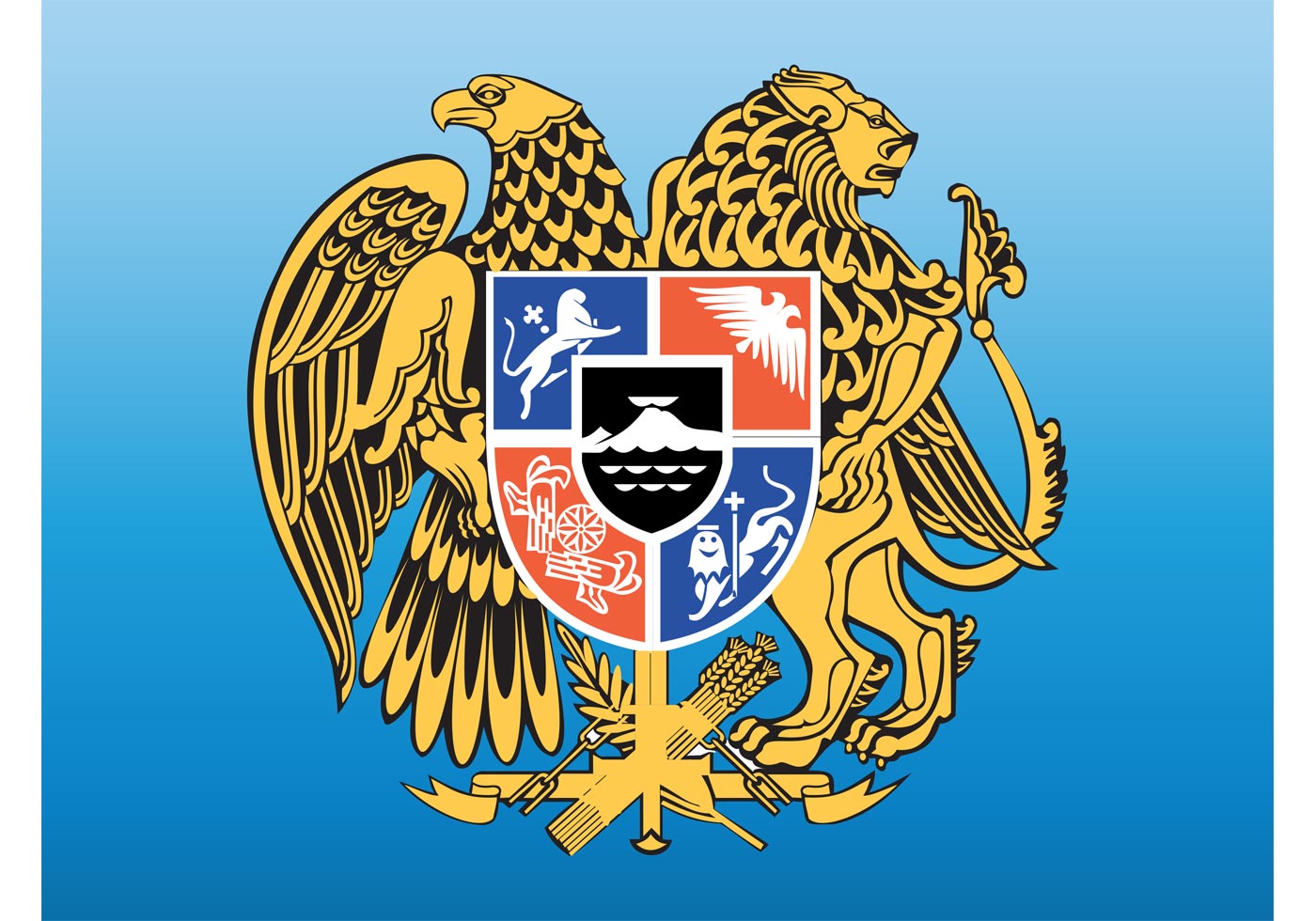 Герб первой Республики Армении