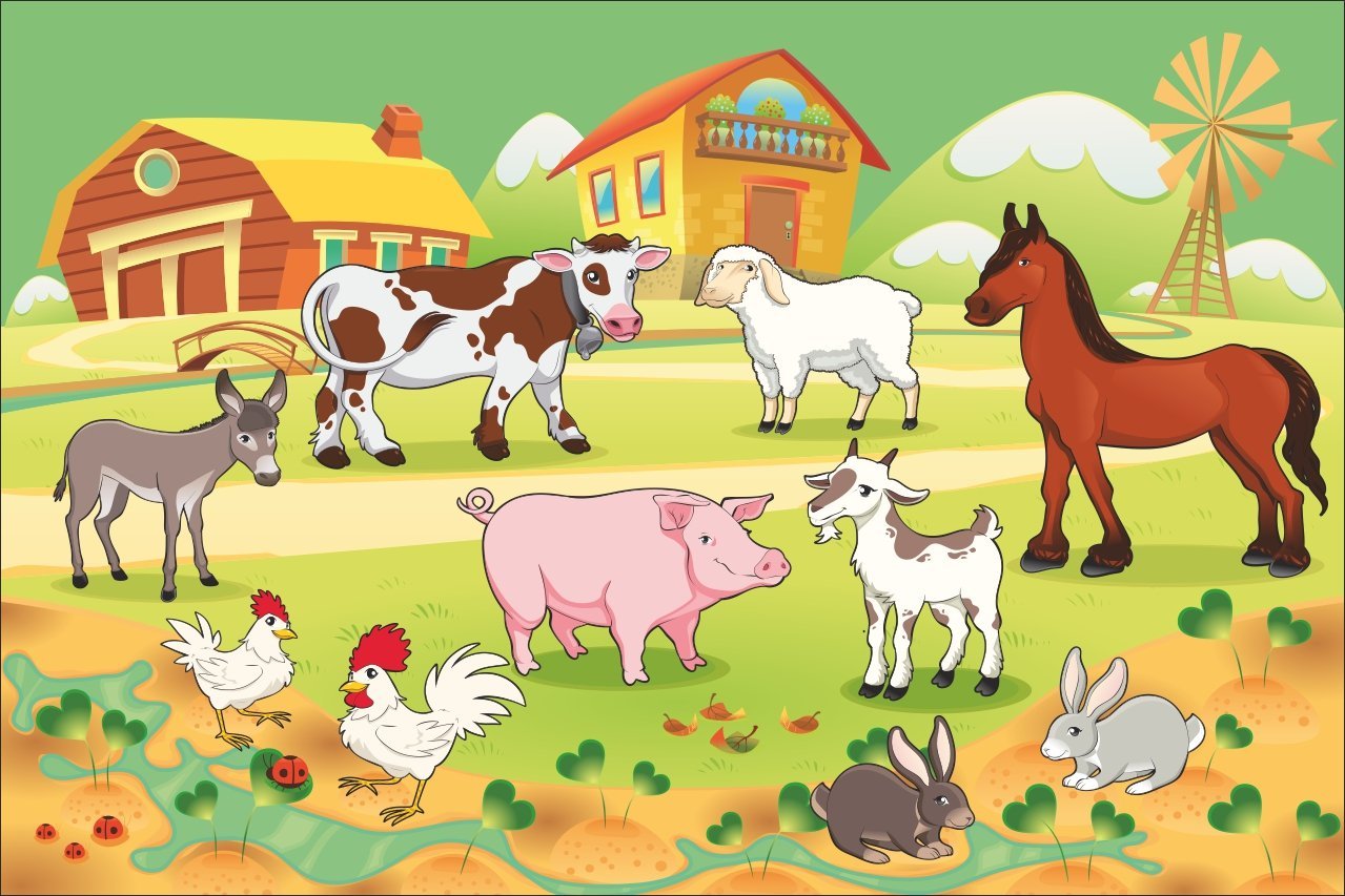 Ферма с домашними животными