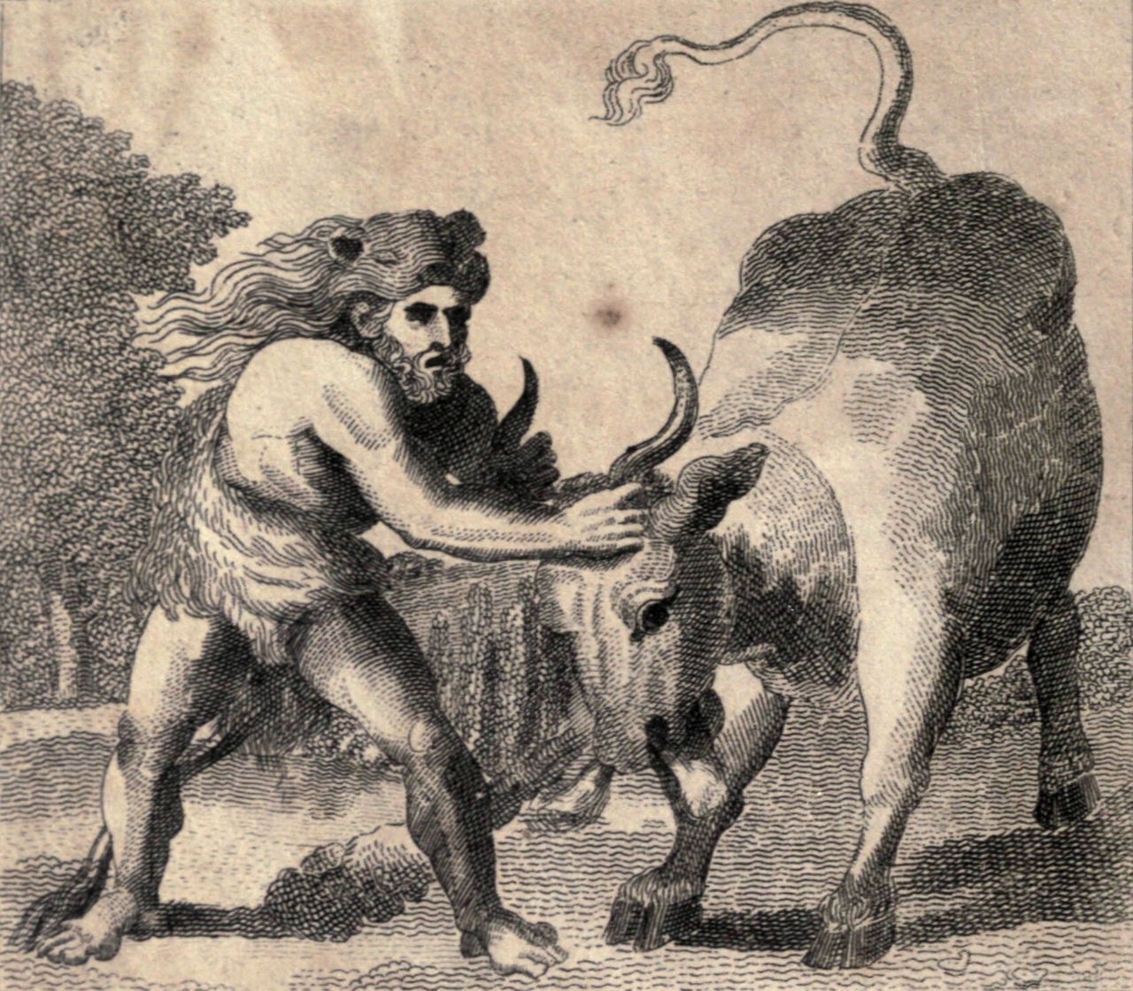 Миф Критский бык (седьмой подвиг Геракла)