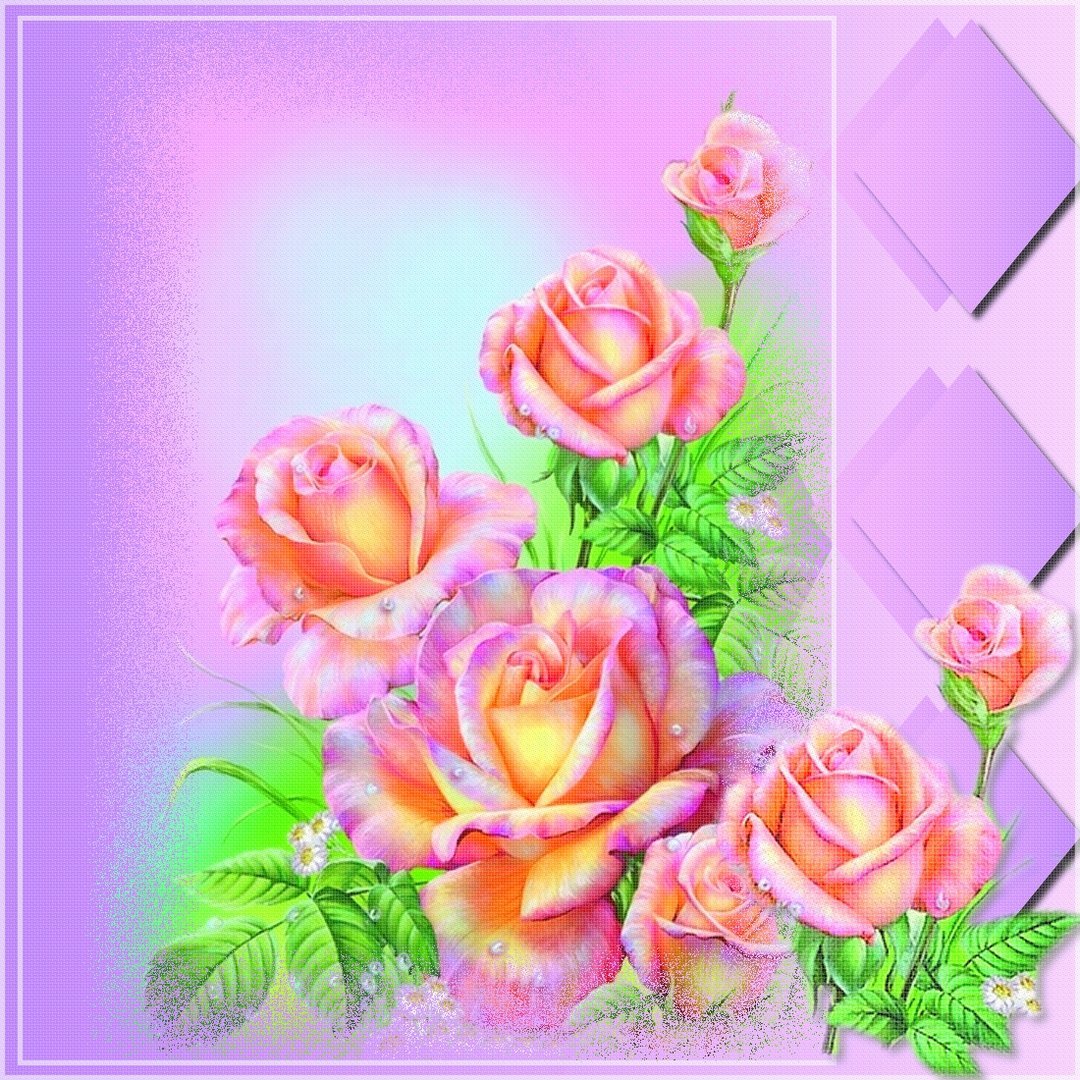 Алмазная картина пионы, розы размер 30 на 35-ти