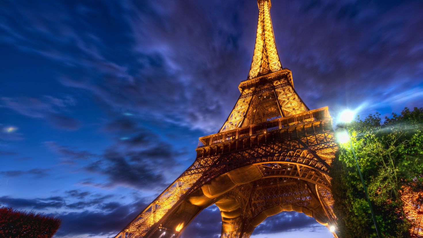 Франция Эйфелева башня HD
