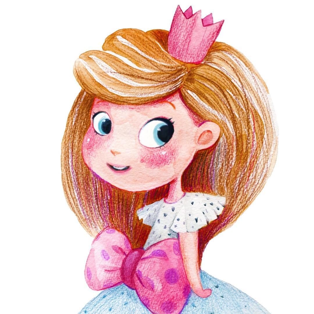 Рисунки маленьких принцесс