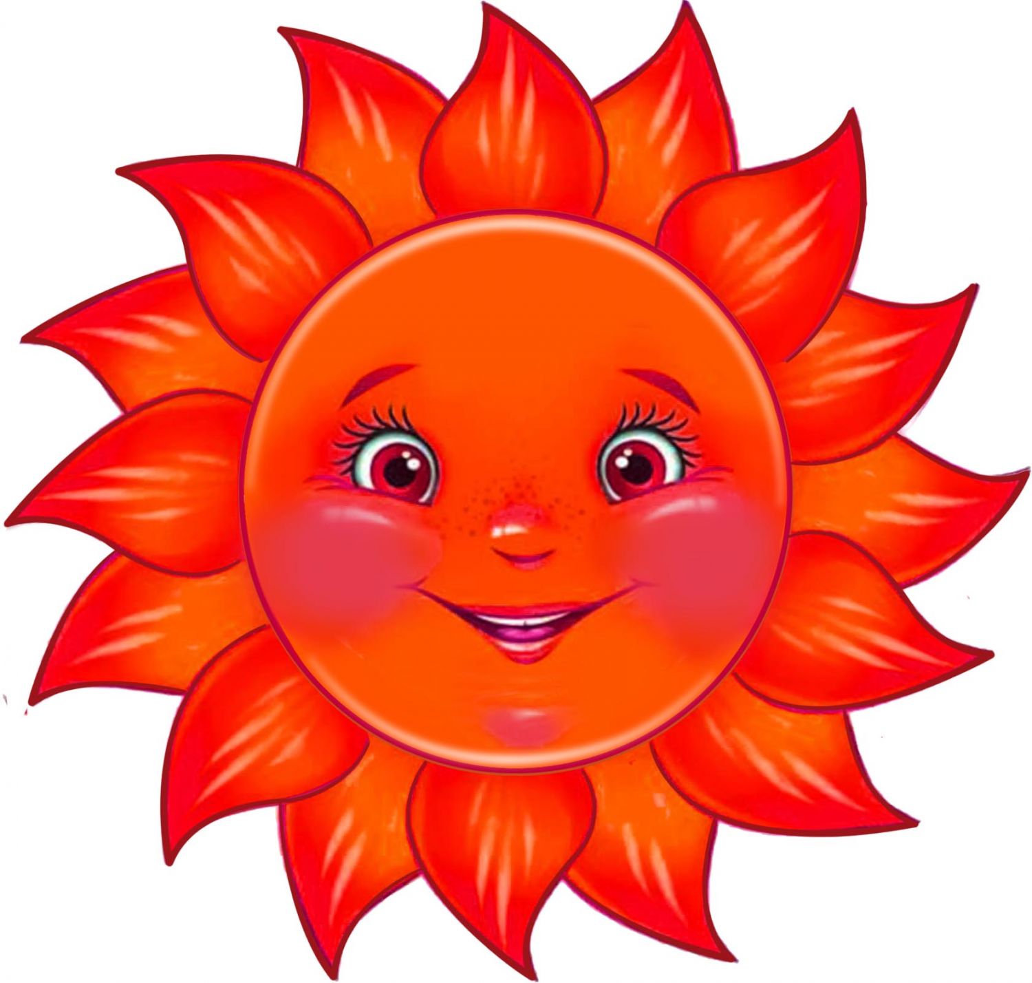 солнце рисунок для детей - 4832697