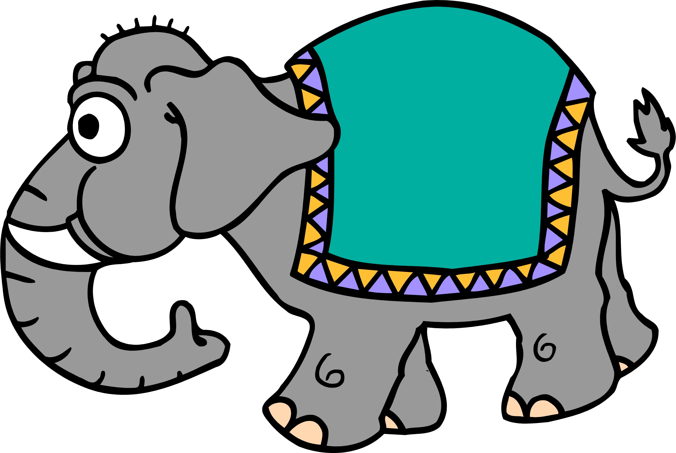 Слон cartoon