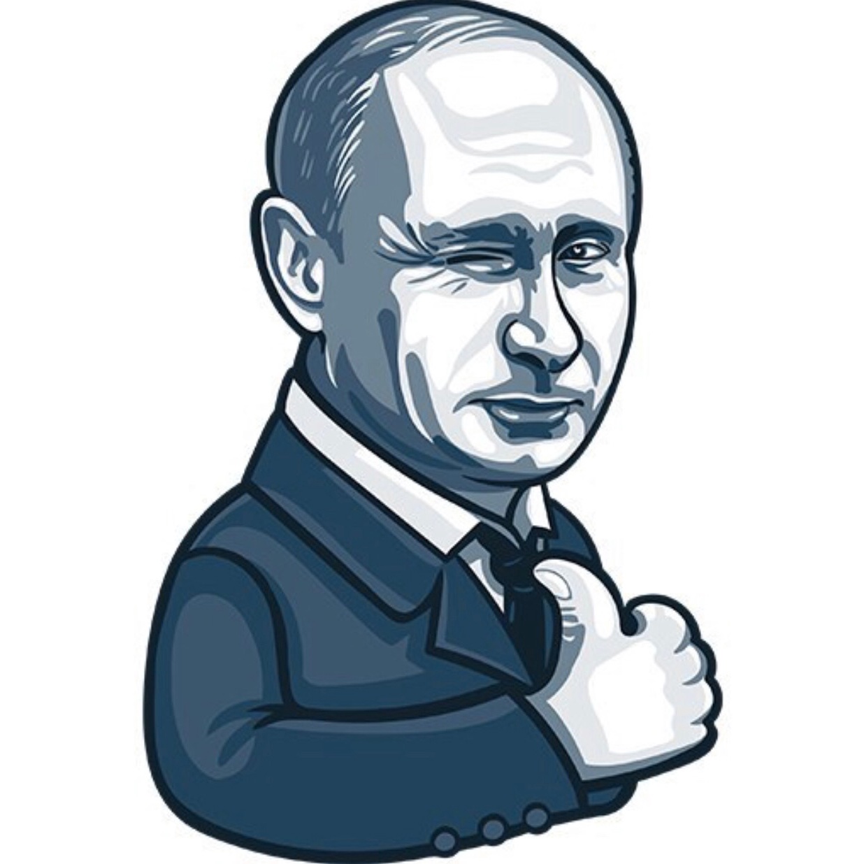 Путин мультяшный